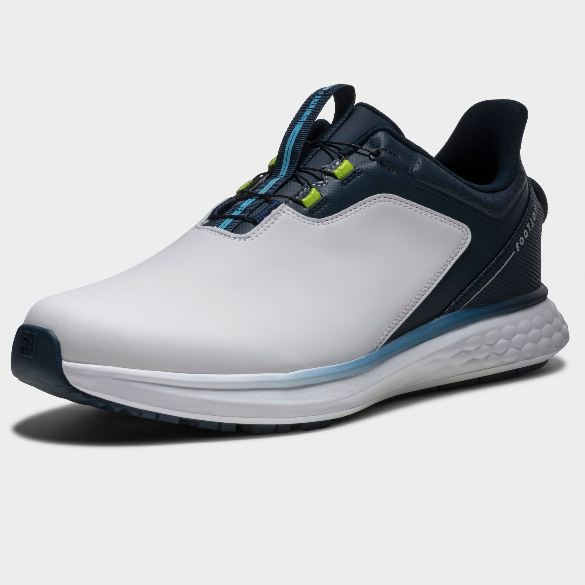 Footjoy PULSE Boa Golf Shoe Men EU 39 Medium White/Navy/Blue