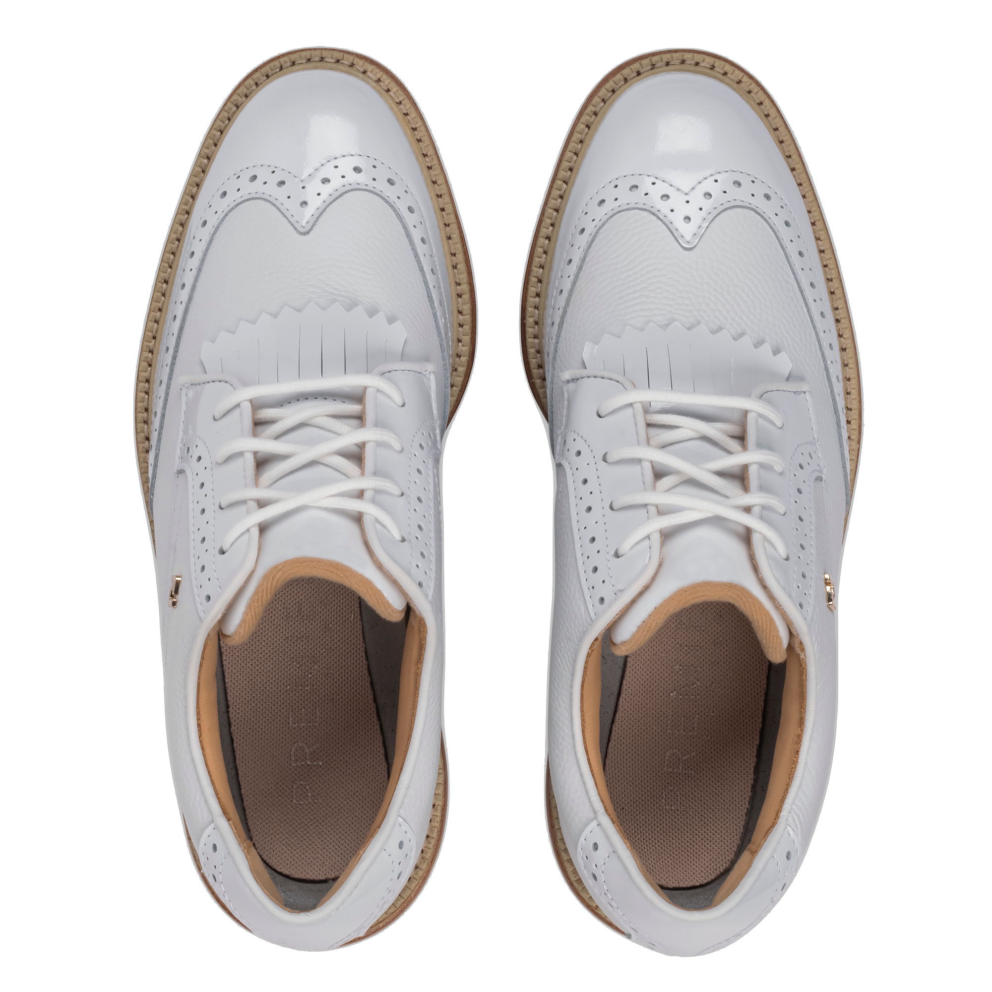 Footjoy PREMIERE SERIES MADISON Golf Shoe Women EU 36 1/2 Medium White/Brown