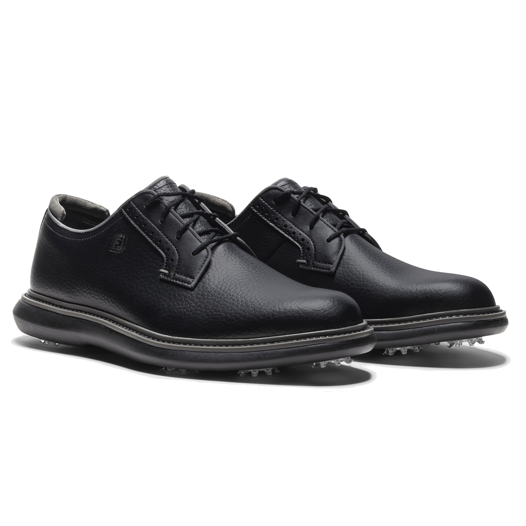 Footjoy TRADITIONS BLUCHER Golfschuh Herren EU 39 Medium schwarz