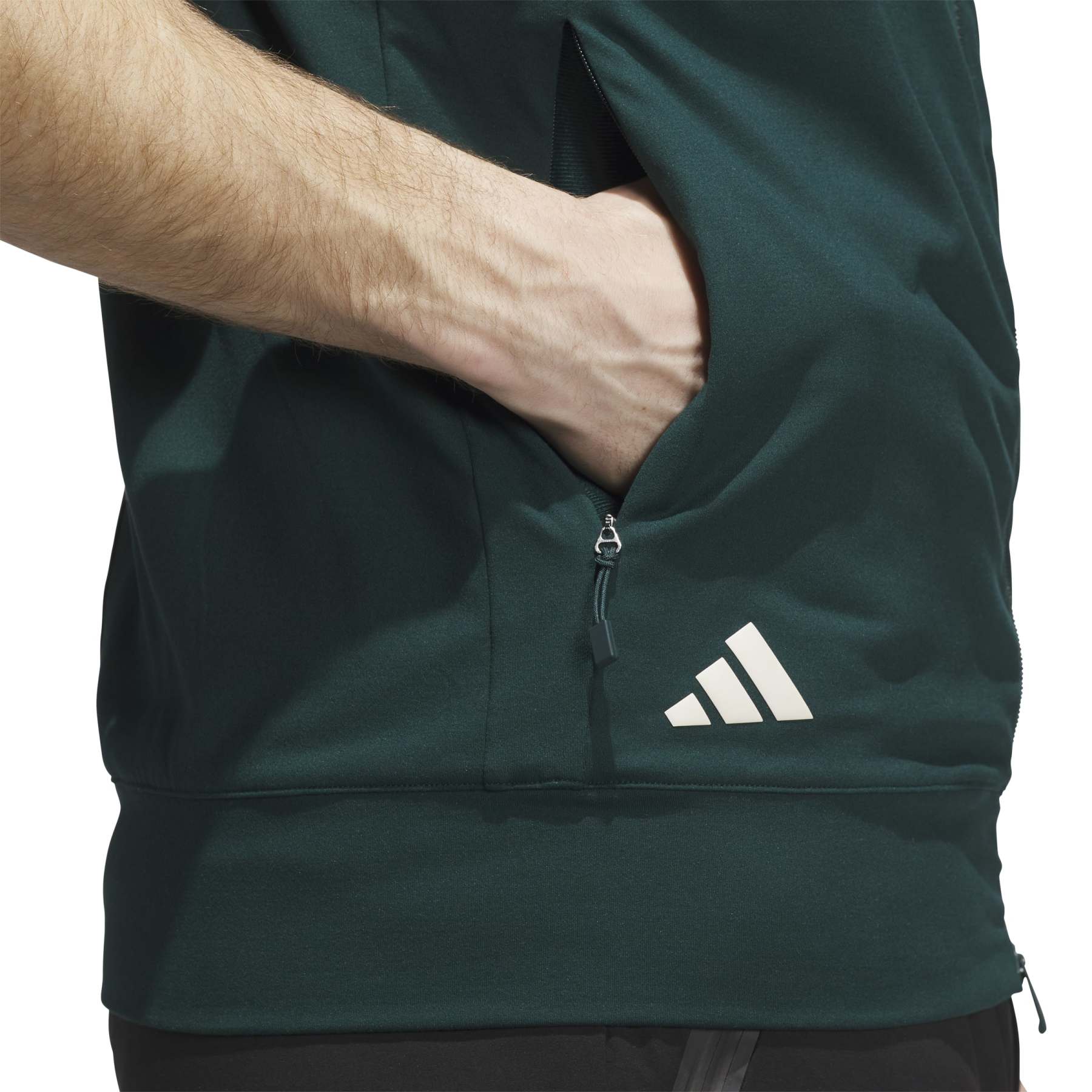 adidas Tour Weste Herren S dunkelgrün/weiß S dunkelgrün/weiß S dunkelgrün/weiß