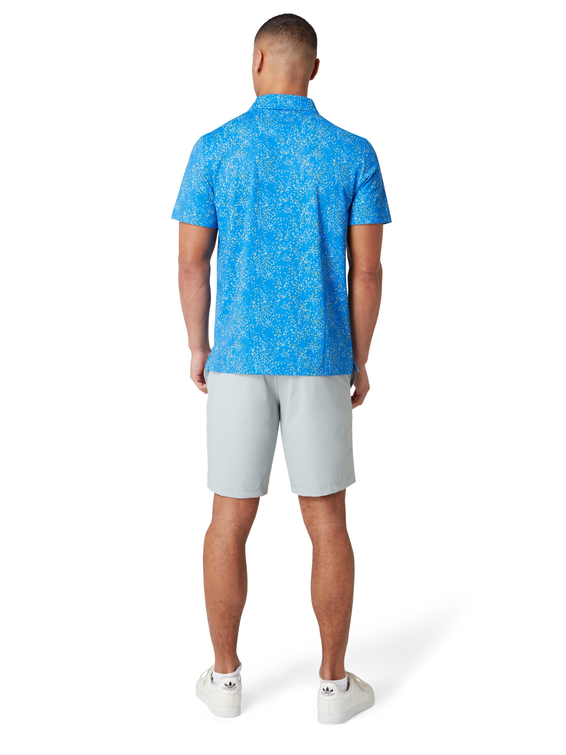 Original Penguin Men's All-Over Micro Abstract Print Polo