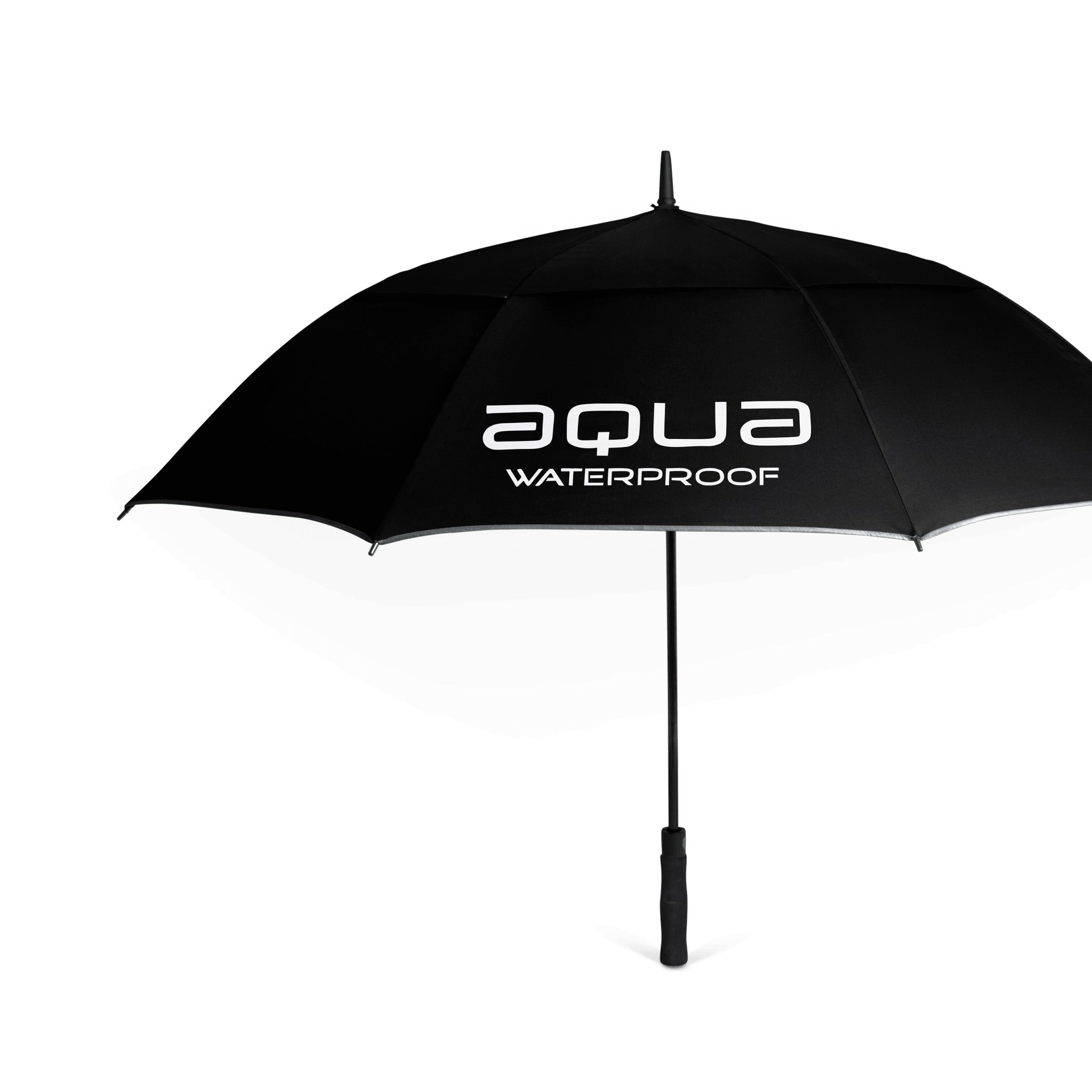 Big Max Aqua Regenschirm schwarz/grau schwarz/grau