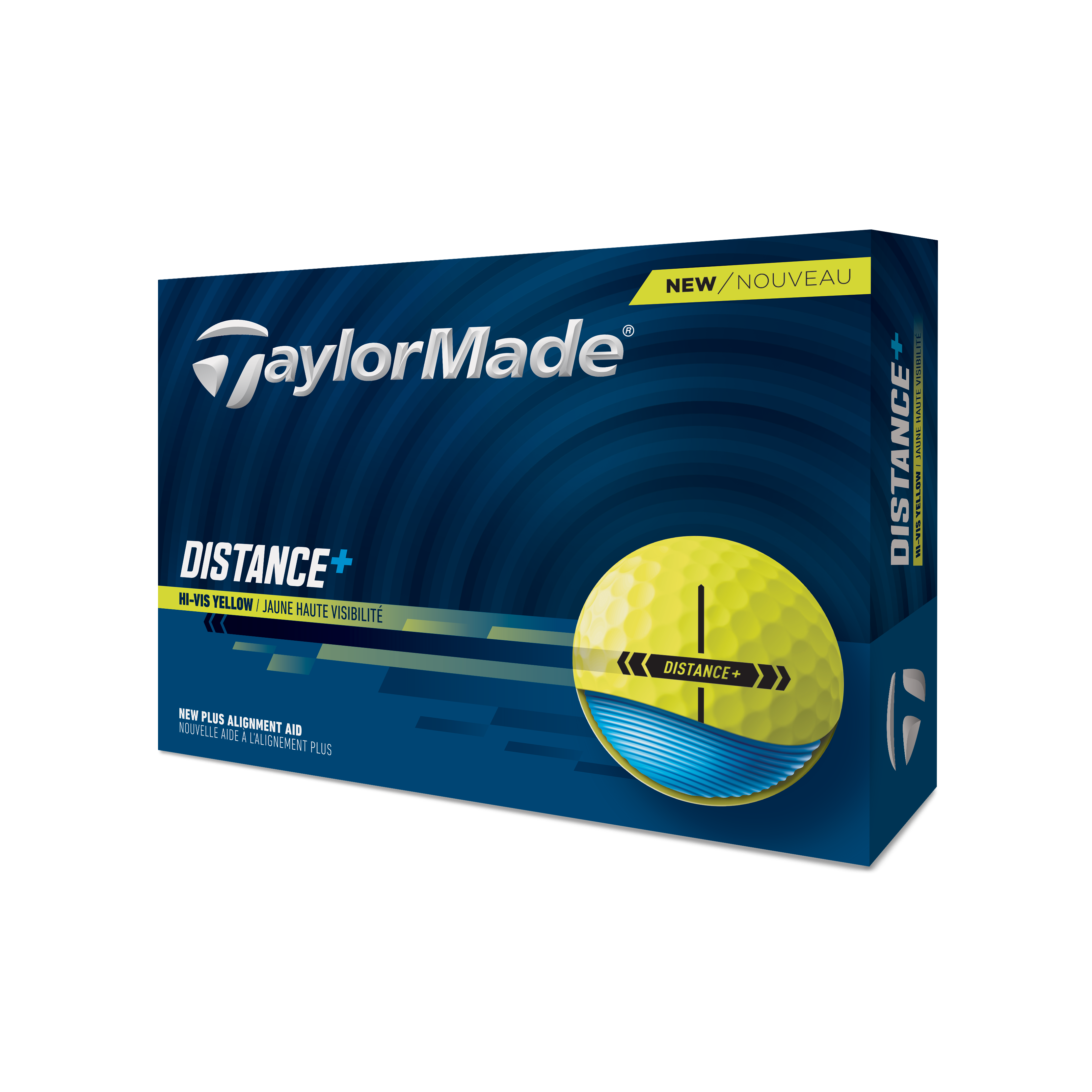 TaylorMade Distance+ MULTI Golf Balls 12-Pack