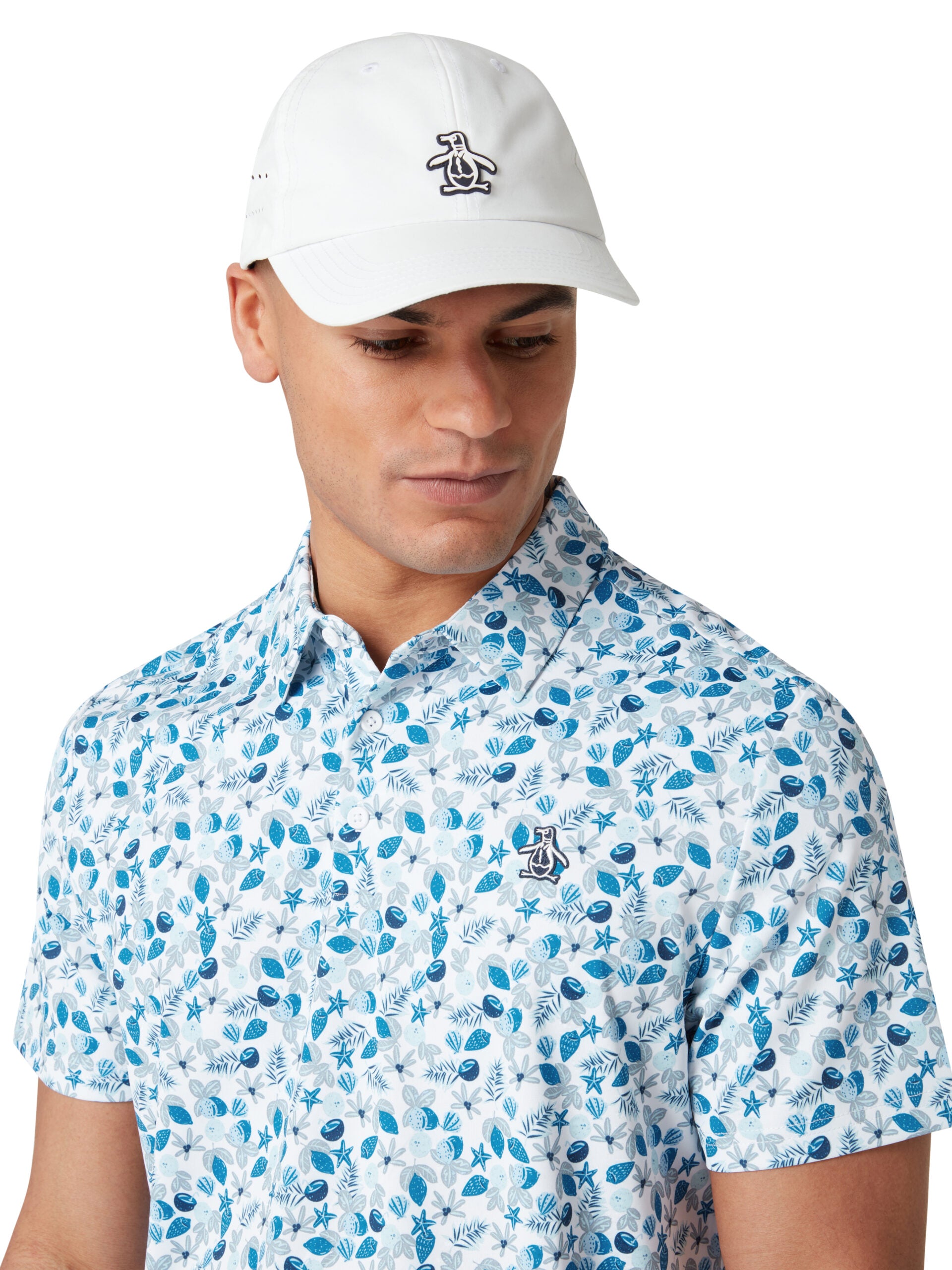 Original Penguin Pete’s Coconut Caddy Polo Herren L weiß
