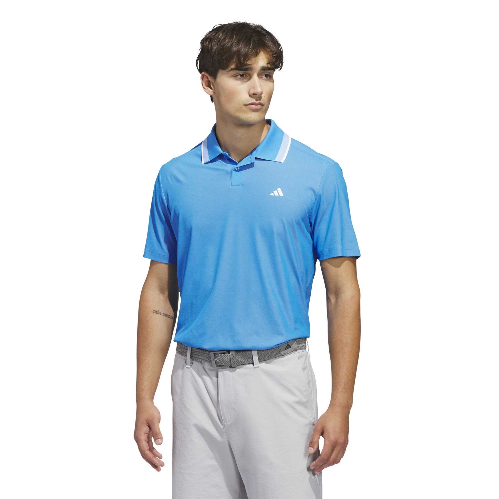 adidas ULT365 TwistKnit Pique Polo Herren XXL royalblau