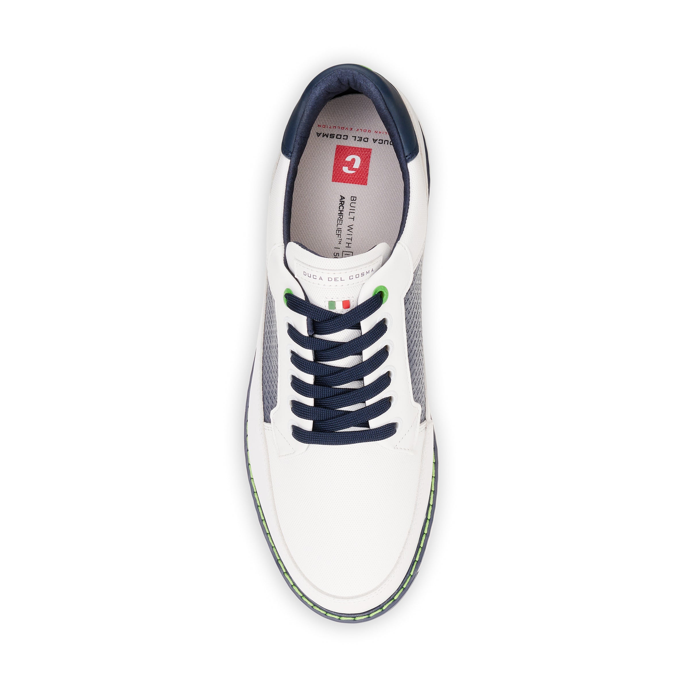 Duca del Cosma Davinci Leggero Golfschuh Herren EU 40 weiß/navy