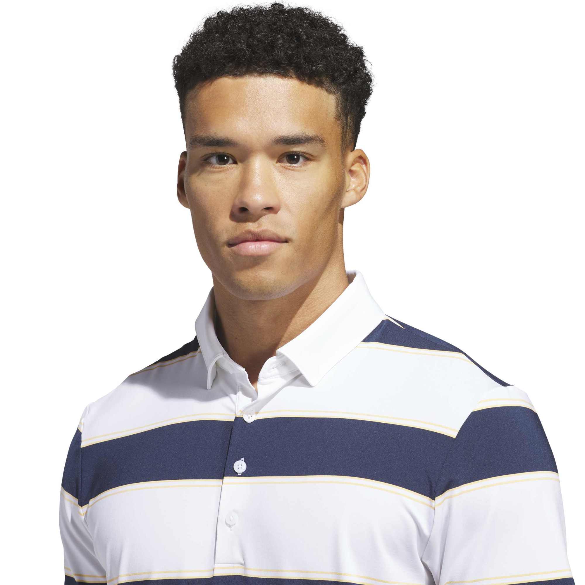 adidas ULT365+ JumboStripe Climacool Polo Men's XXL White/Navy