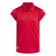 adidas Performance Girls' Polo Shirt 152 Light Blue/Navy 152 Light Blue/Navy