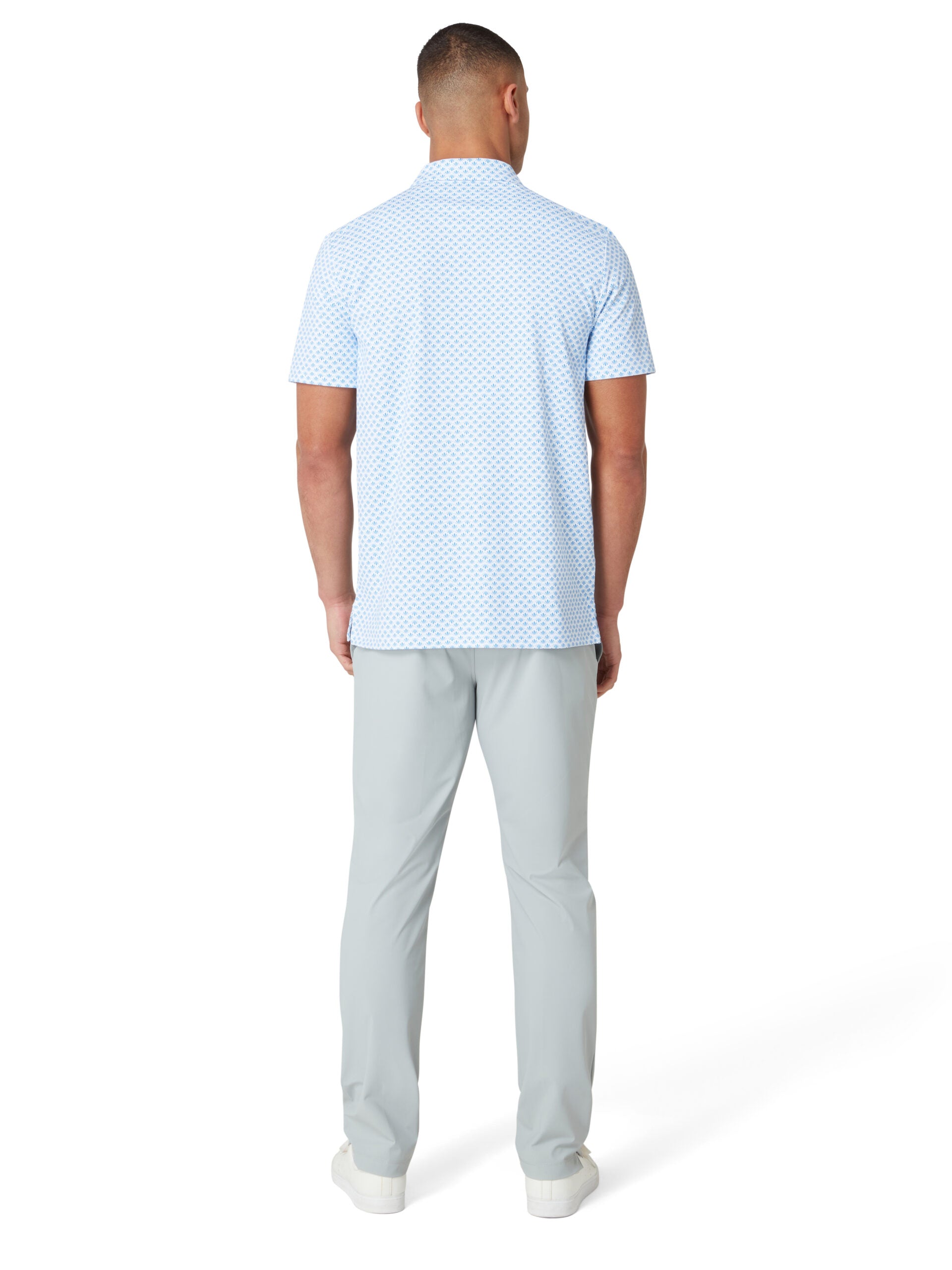 Original Penguin Golf Retro GEO Print Polo Herren