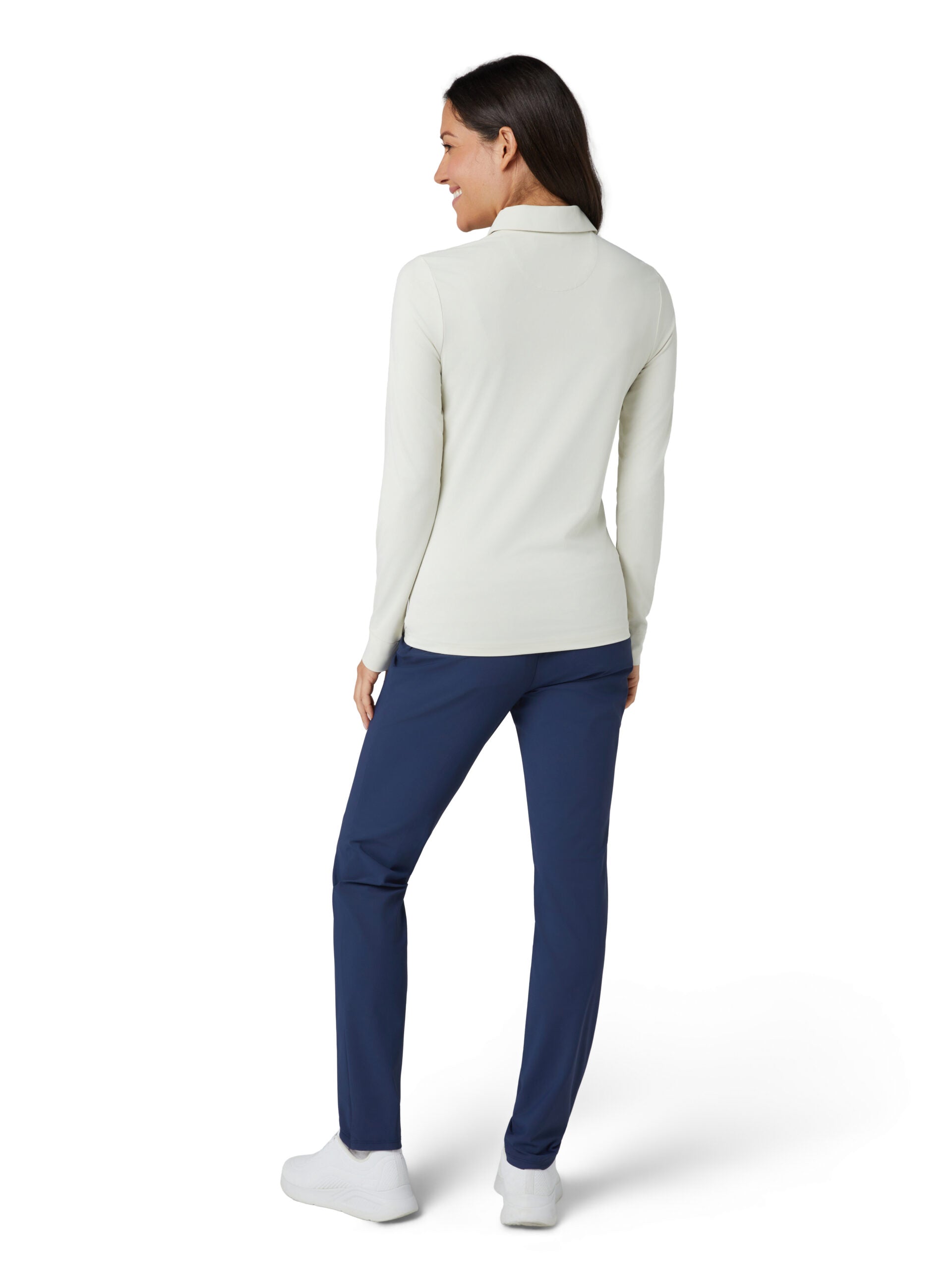 Original Penguin Mesh Yoke Golf Polo Damen