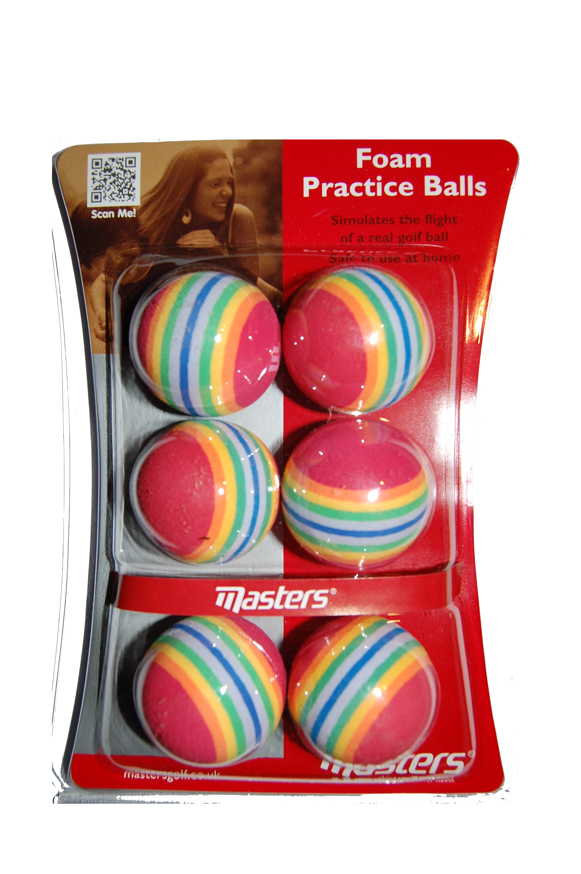 MASTERS Schaumstoff Übungsbälle Bunt