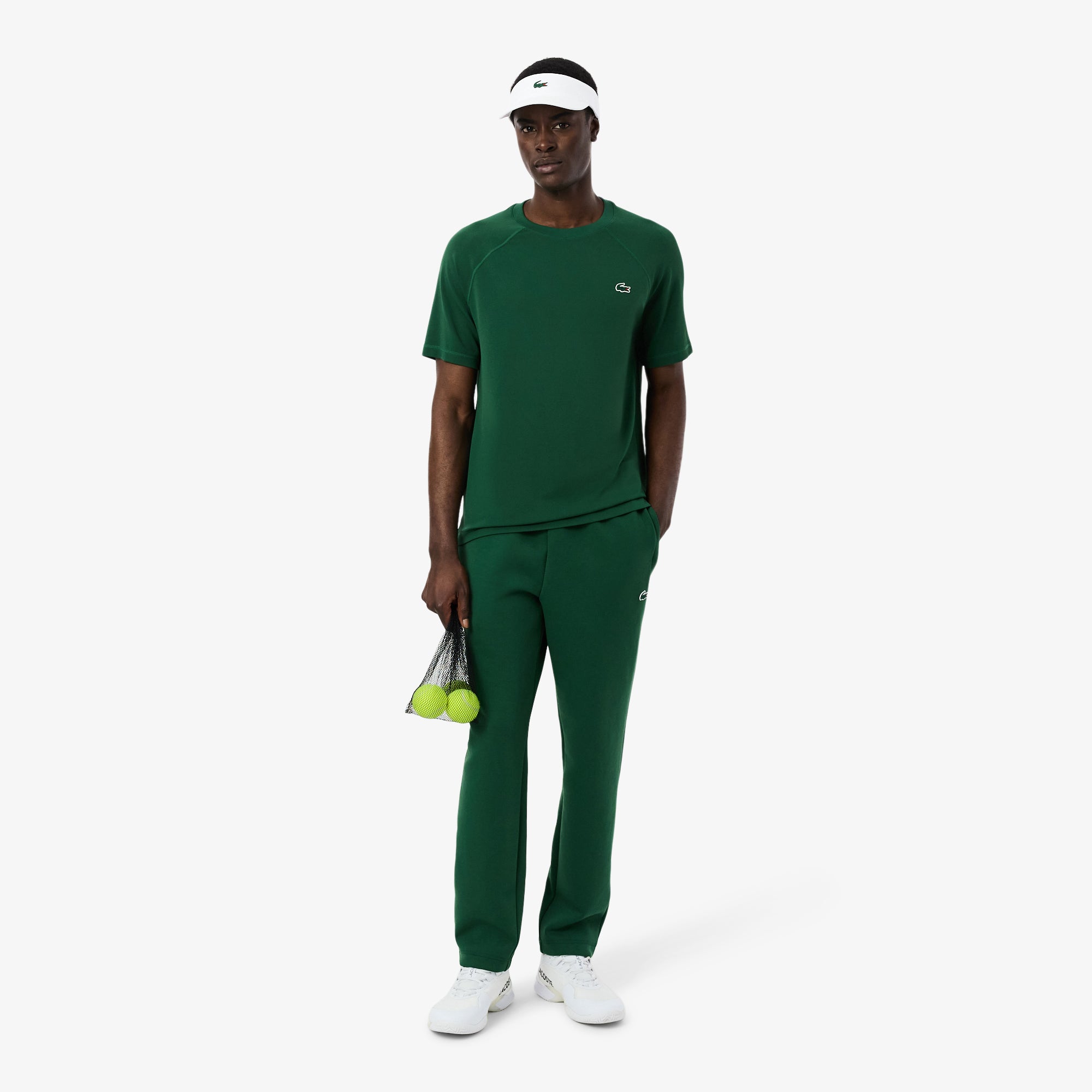 Lacoste Women's Diamond Taffeta Visor