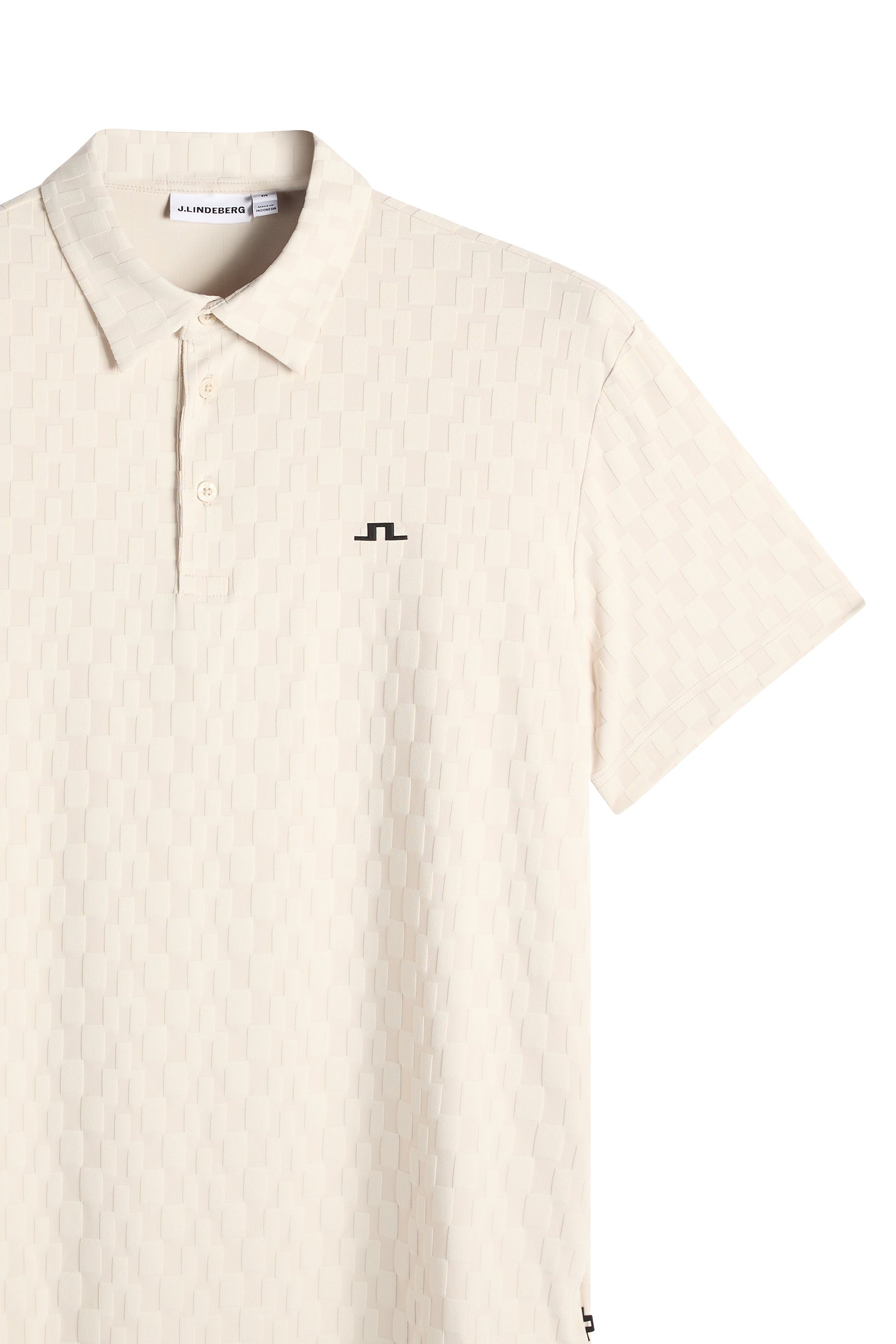 J.Lindeberg Kofe Polo Herren L hellgrau L hellgrau