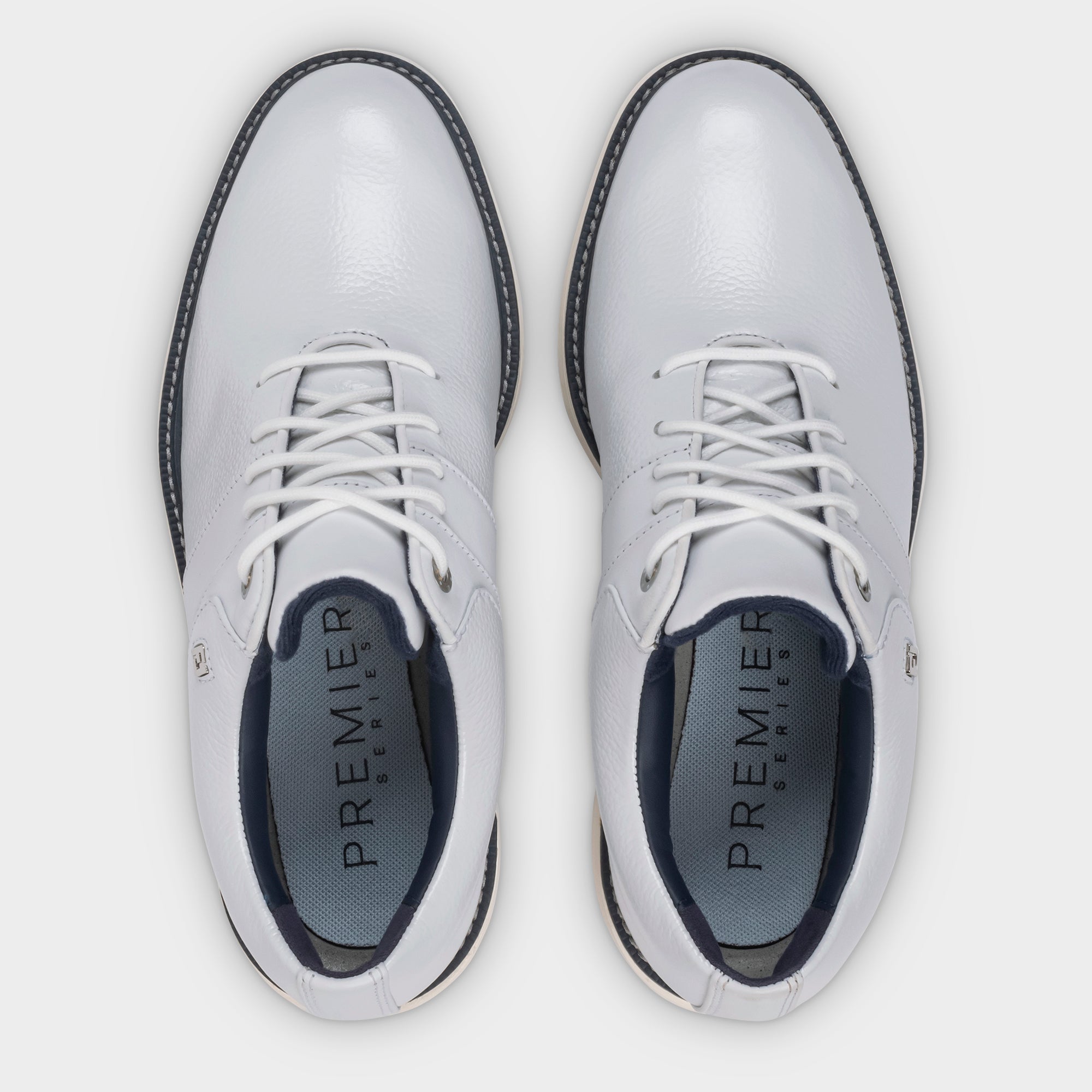 Footjoy PREMIERE SERIES PACKARD Golf Shoes Women's EU 36 1/2 Medium White/Navy