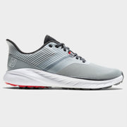 Footjoy FLEX Golfschuh Herren EU 39 Medium grau/navy/rot