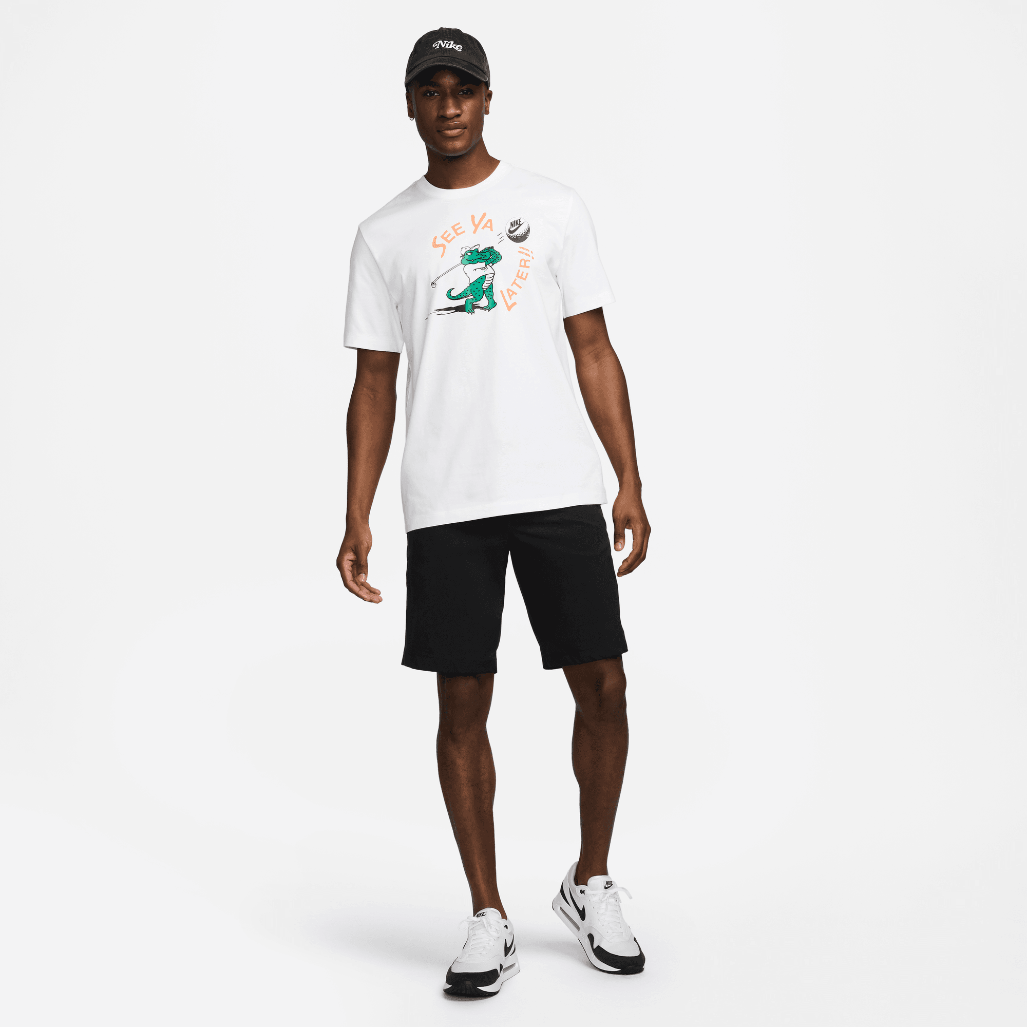 Nike Golf T-Shirt Herren XXL weiß