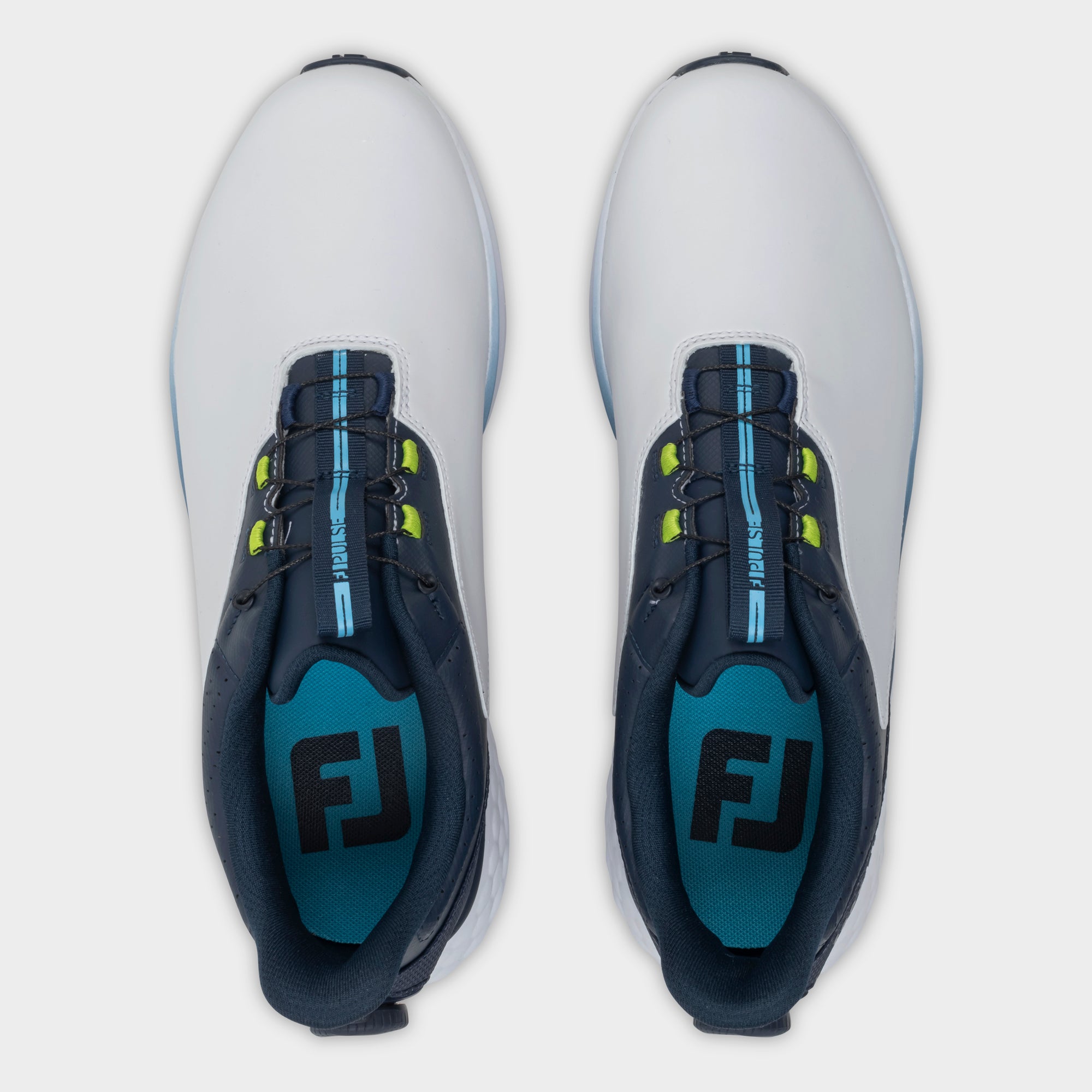 Footjoy PULSE Boa Golf Shoe Men EU 39 Medium White/Navy/Blue