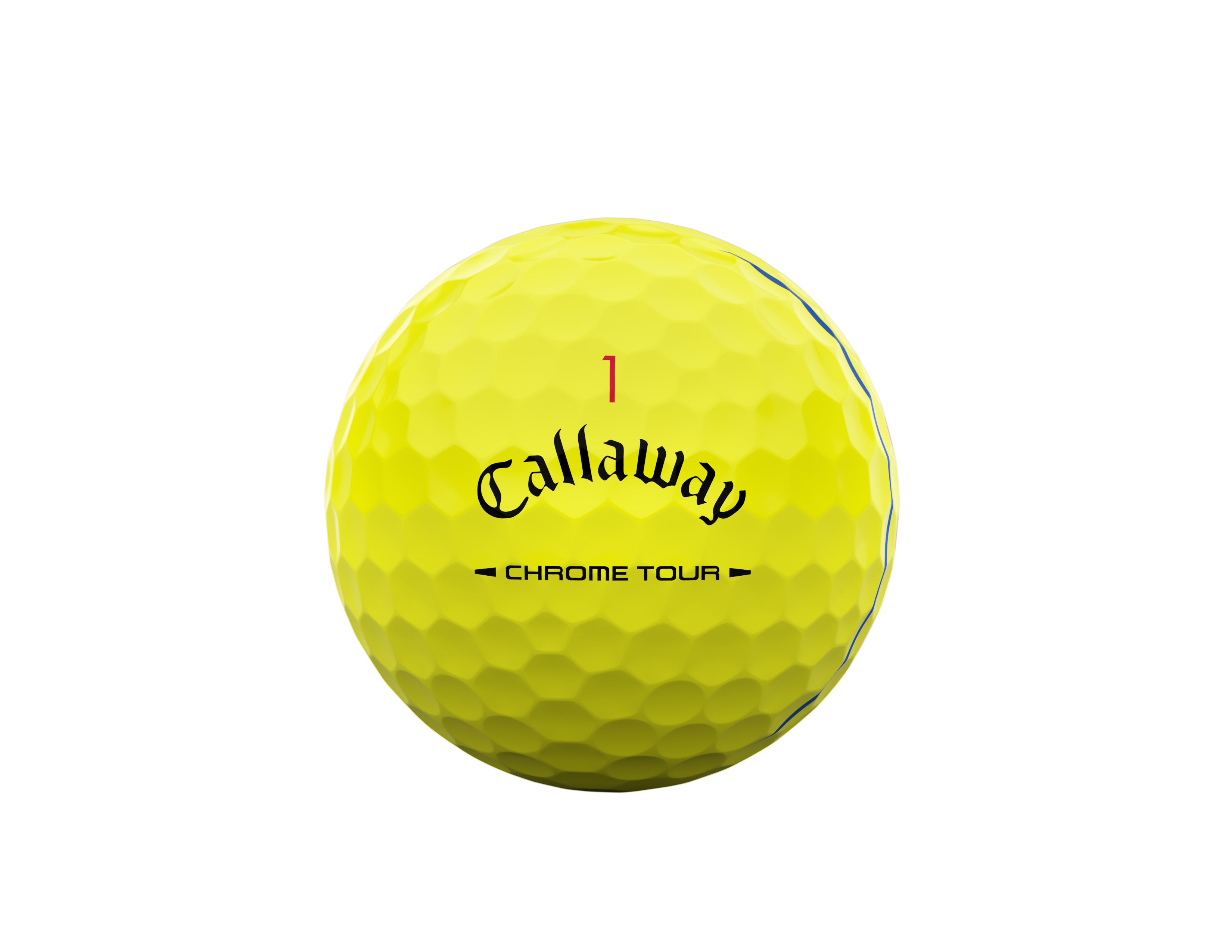 Callaway CHROME TOUR26 TRIPLETRACK Golfbälle 12Stk. gelb gelb