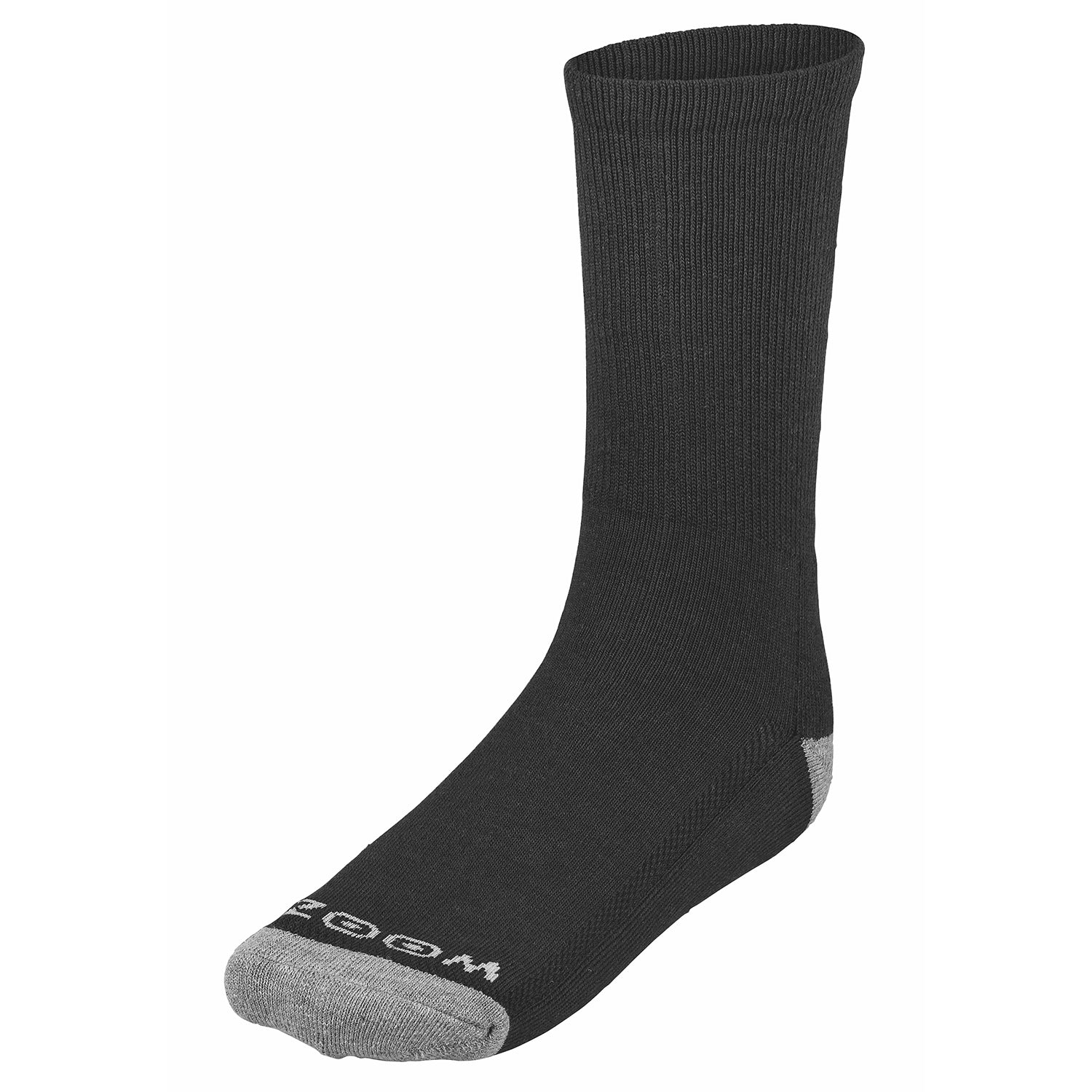 Zoom Crew Socks Long Men 3-Pack Black Black Black