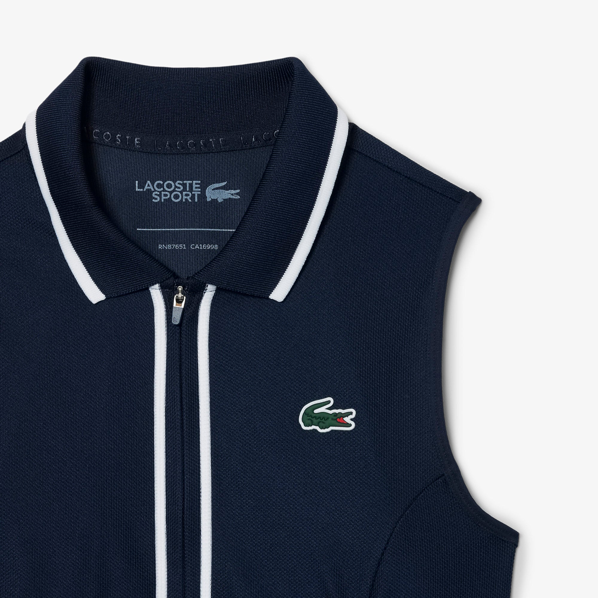 Lacoste UltraDry Dress Women's 36 navy/white 36 navy/white