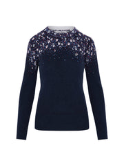 Original Penguin Floral Printed Golf Sweater Damen