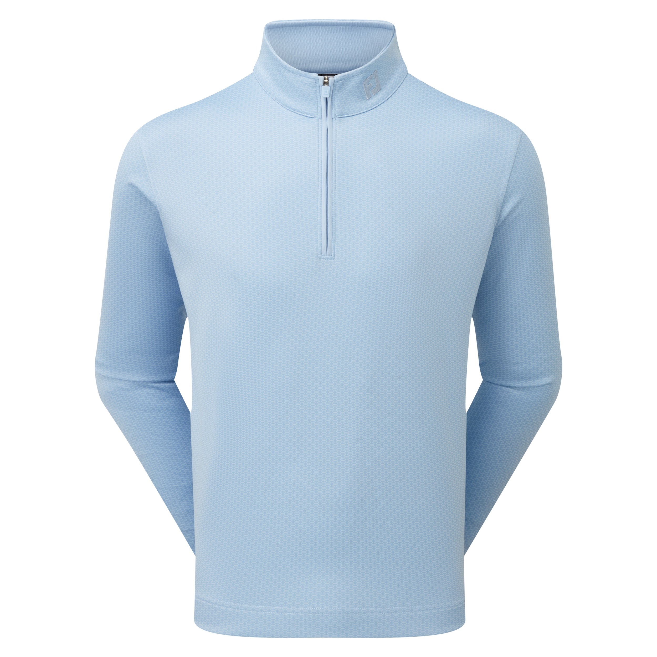 Footjoy Nautical Flag Tonal Chill-Out Midlayer Herren S hellgrau