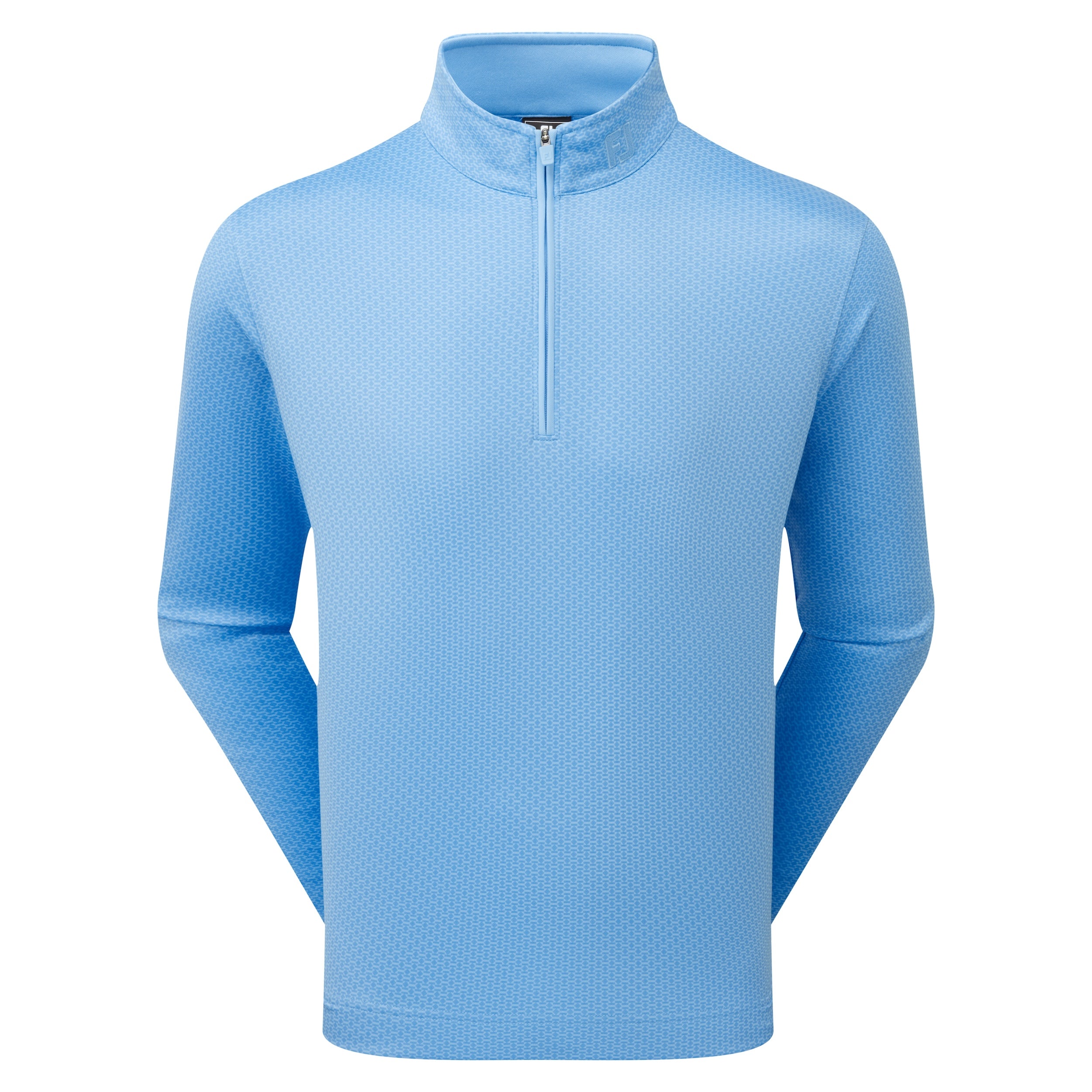 Footjoy Nautical Flag Tonal Chill-Out Midlayer Herren S hellgrau
