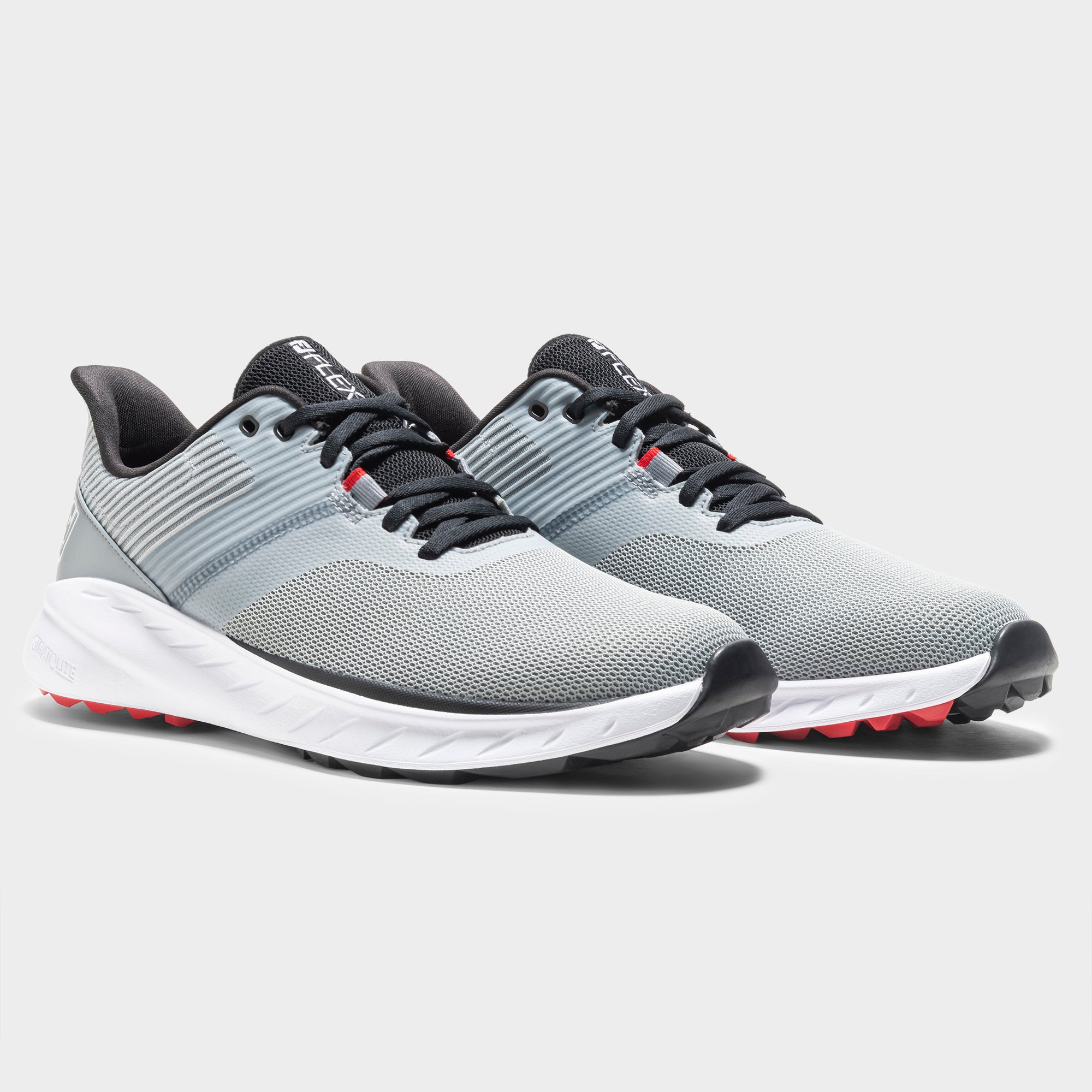 Footjoy FLEX Golfschuh Herren EU 39 Medium grau/navy/rot