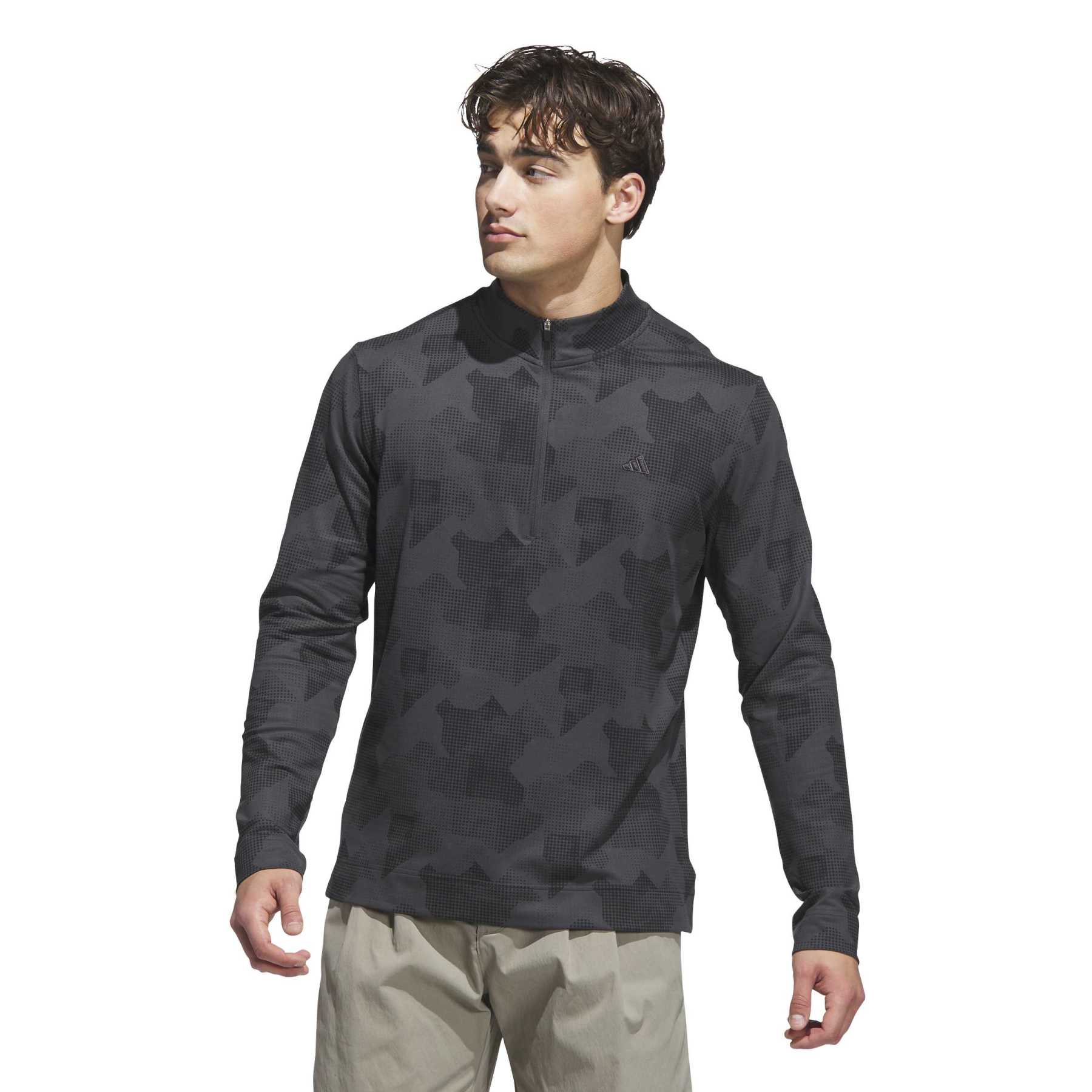 adidas Go-To Print 1/4-Zip Sweatshirt Herren