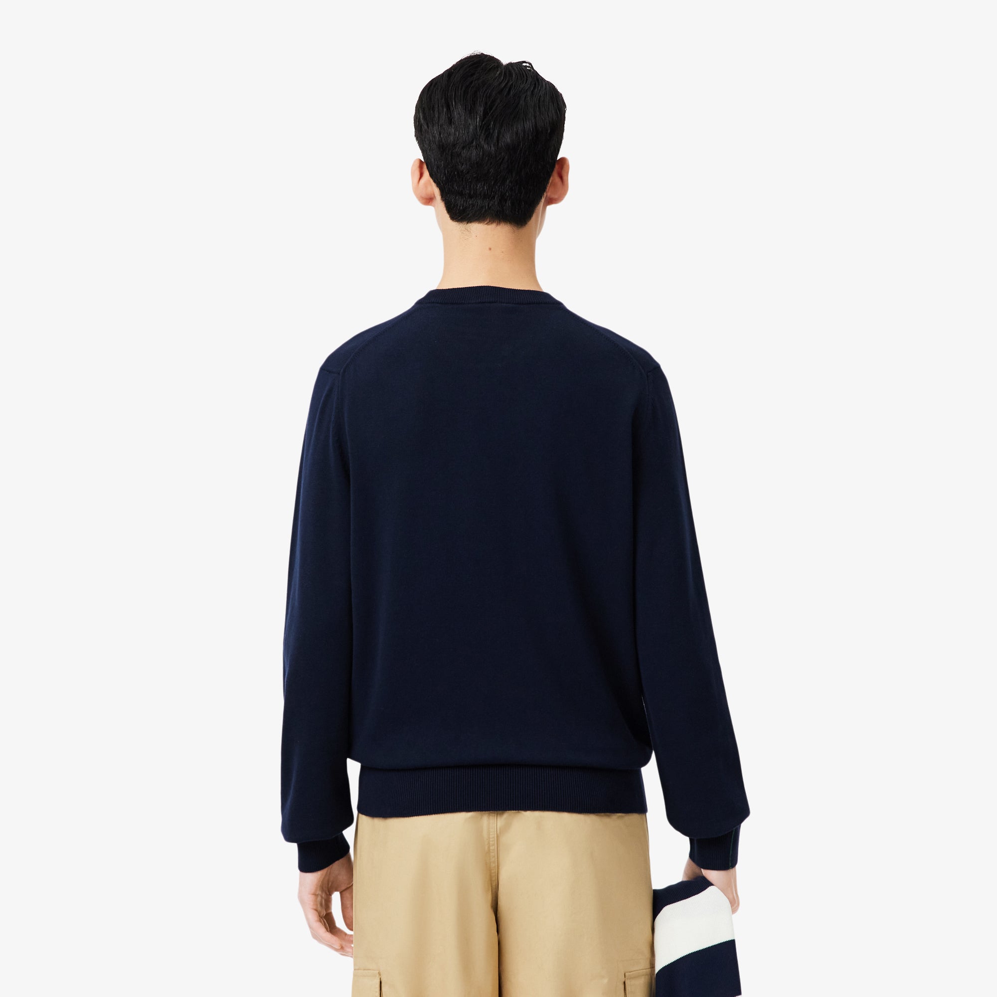 Lacoste MonoChrome Cotton Pullover Men S navy S navy