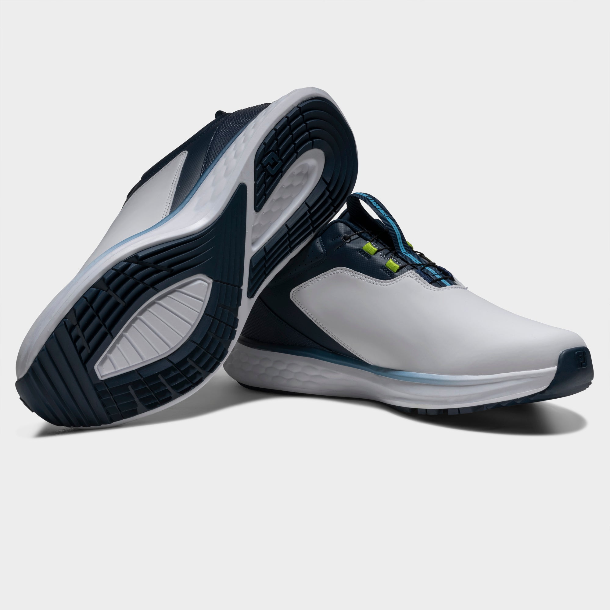 Footjoy PULSE Boa Golf Shoe Men EU 39 Medium White/Navy/Blue