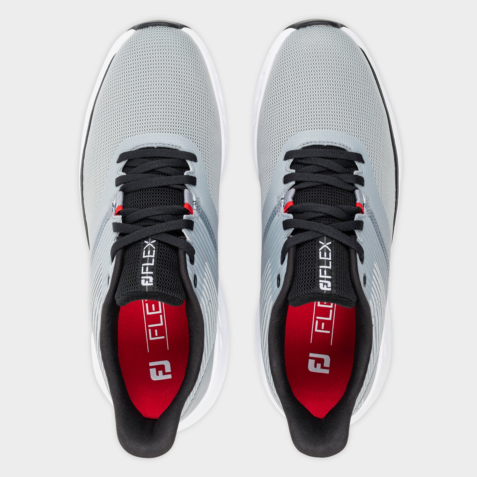 Footjoy FLEX Golfschuh Herren EU 39 Medium grau/navy/rot