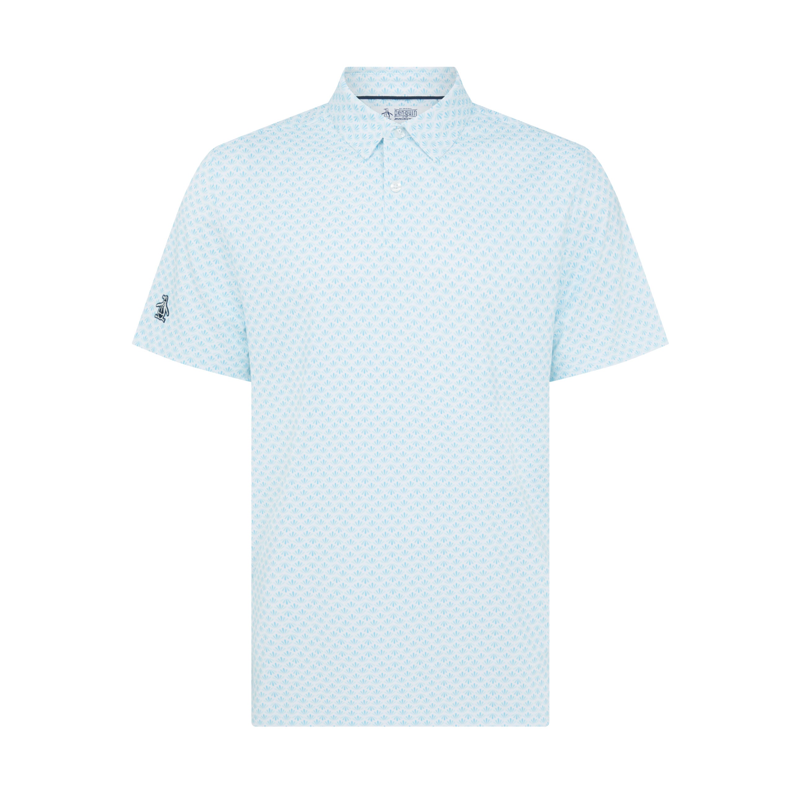 Original Penguin Golf Retro GEO Print Polo Herren