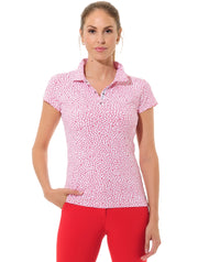 MDC Floral Print Polo Shirt Women