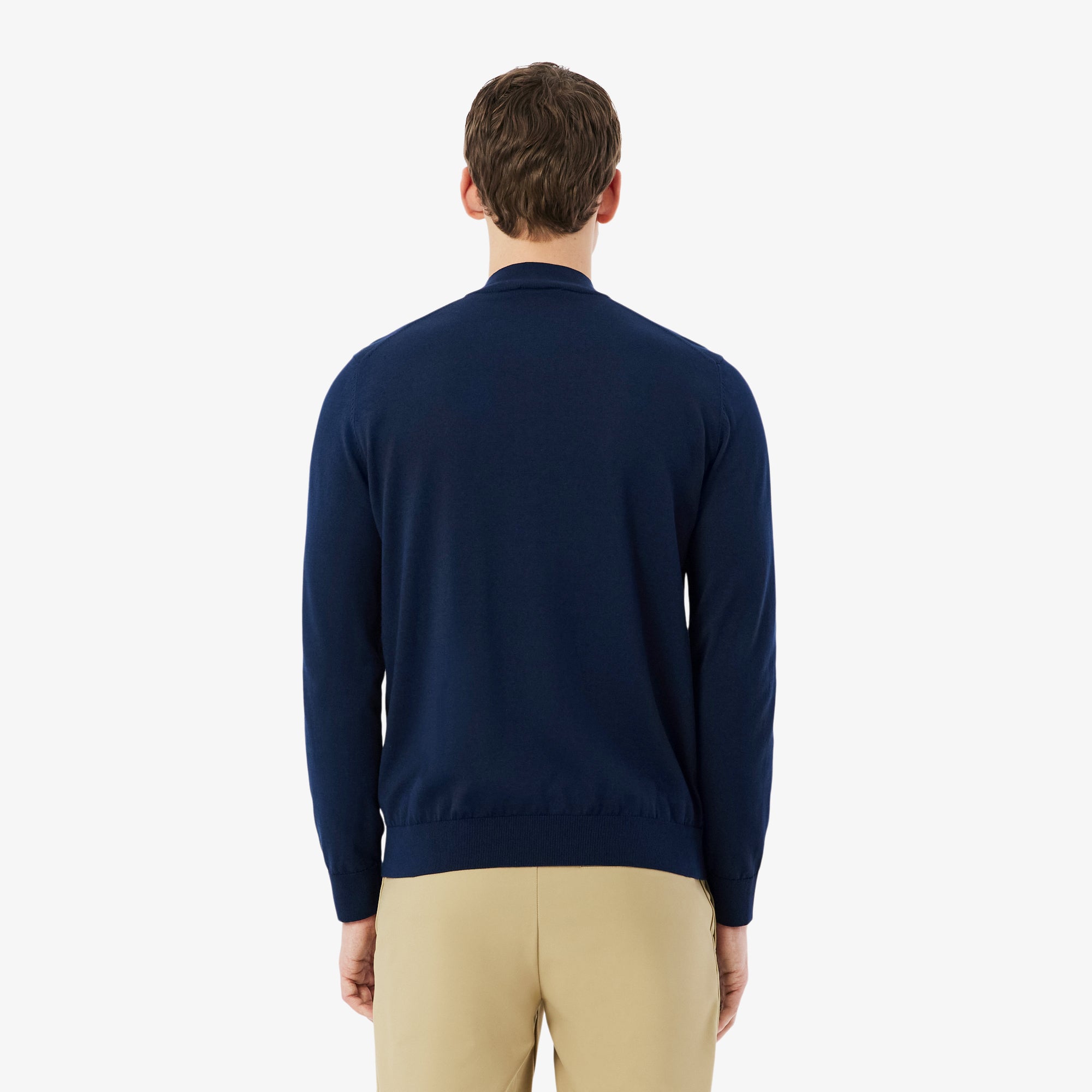 Lacoste 1/4-Zip Pullover Men's S navy S navy
