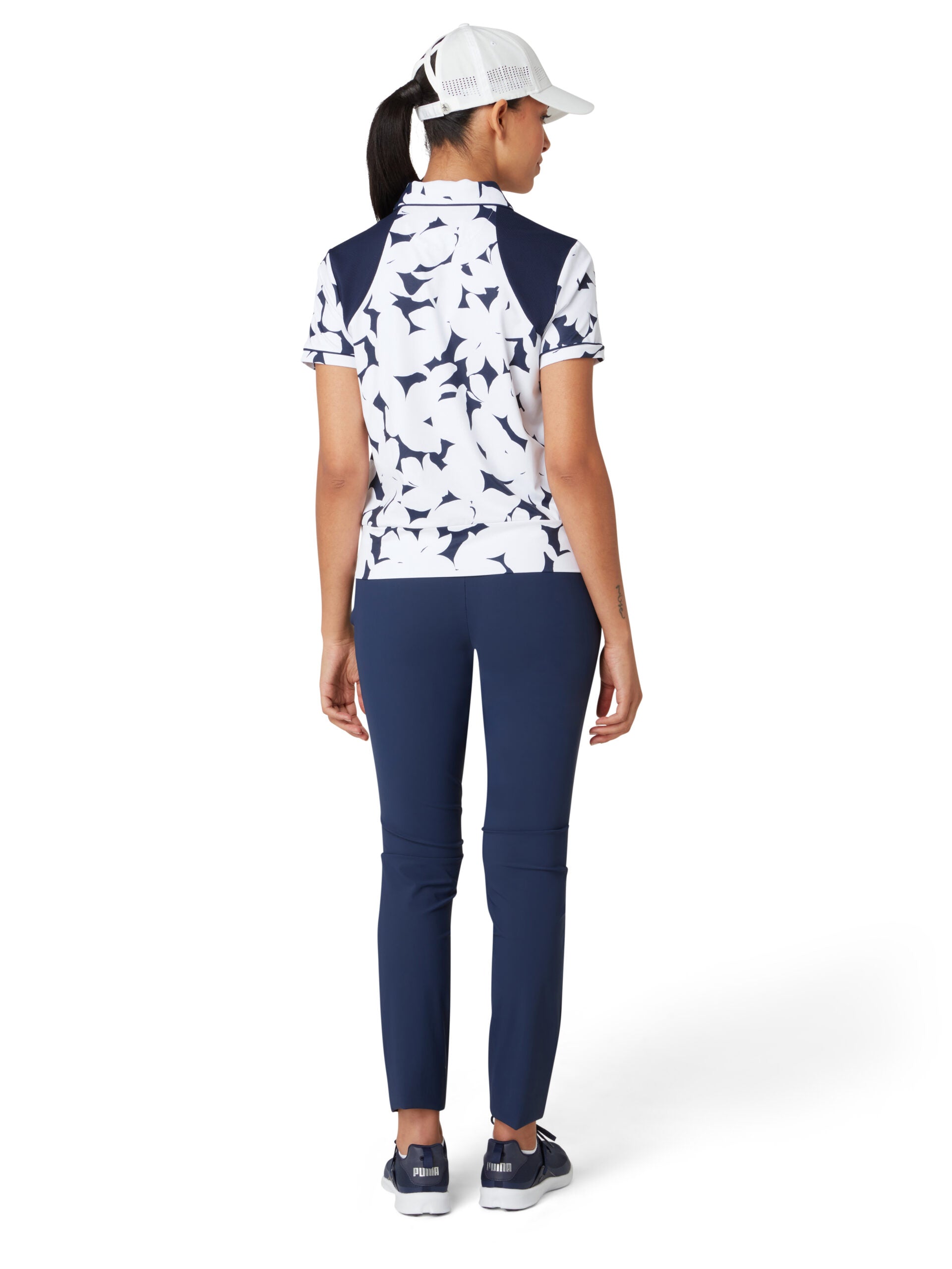 Original Penguin Women's Riviera Floral Polo