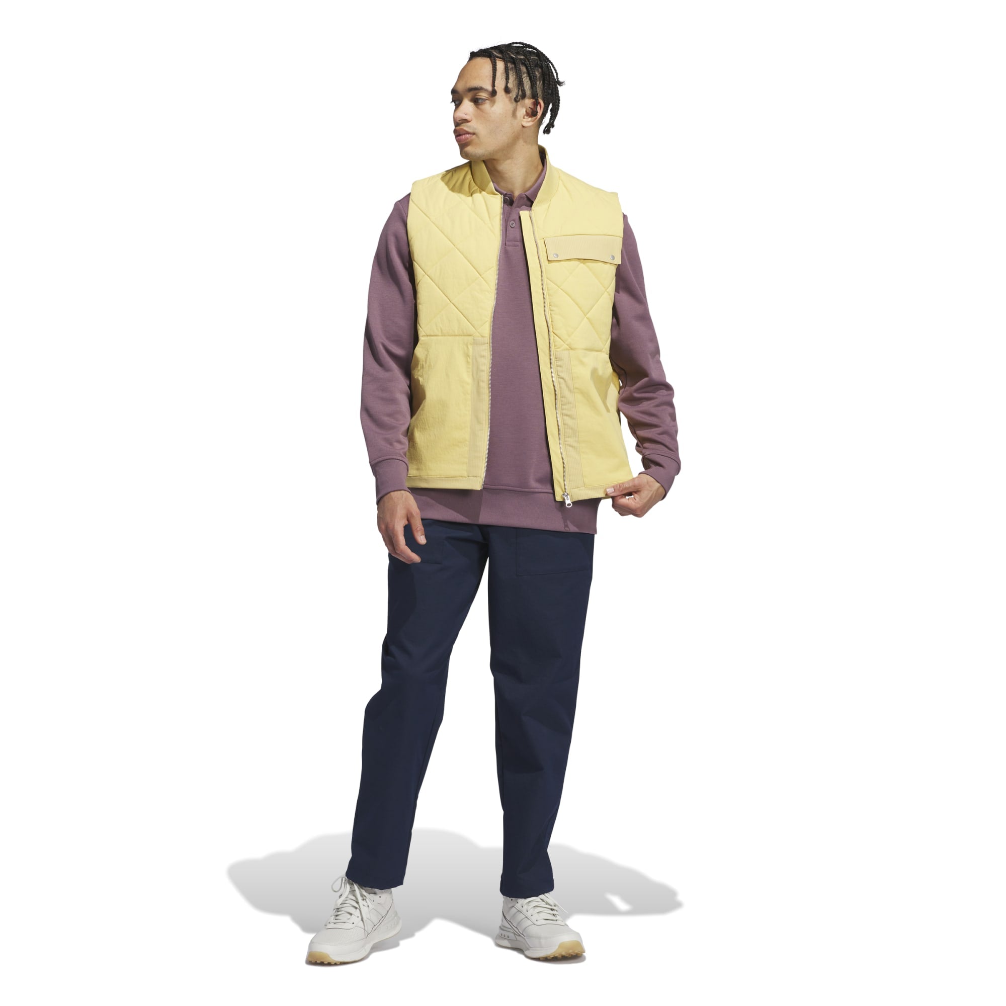 adidas Go-To Quilted DWR Full-Zip Weste Herren