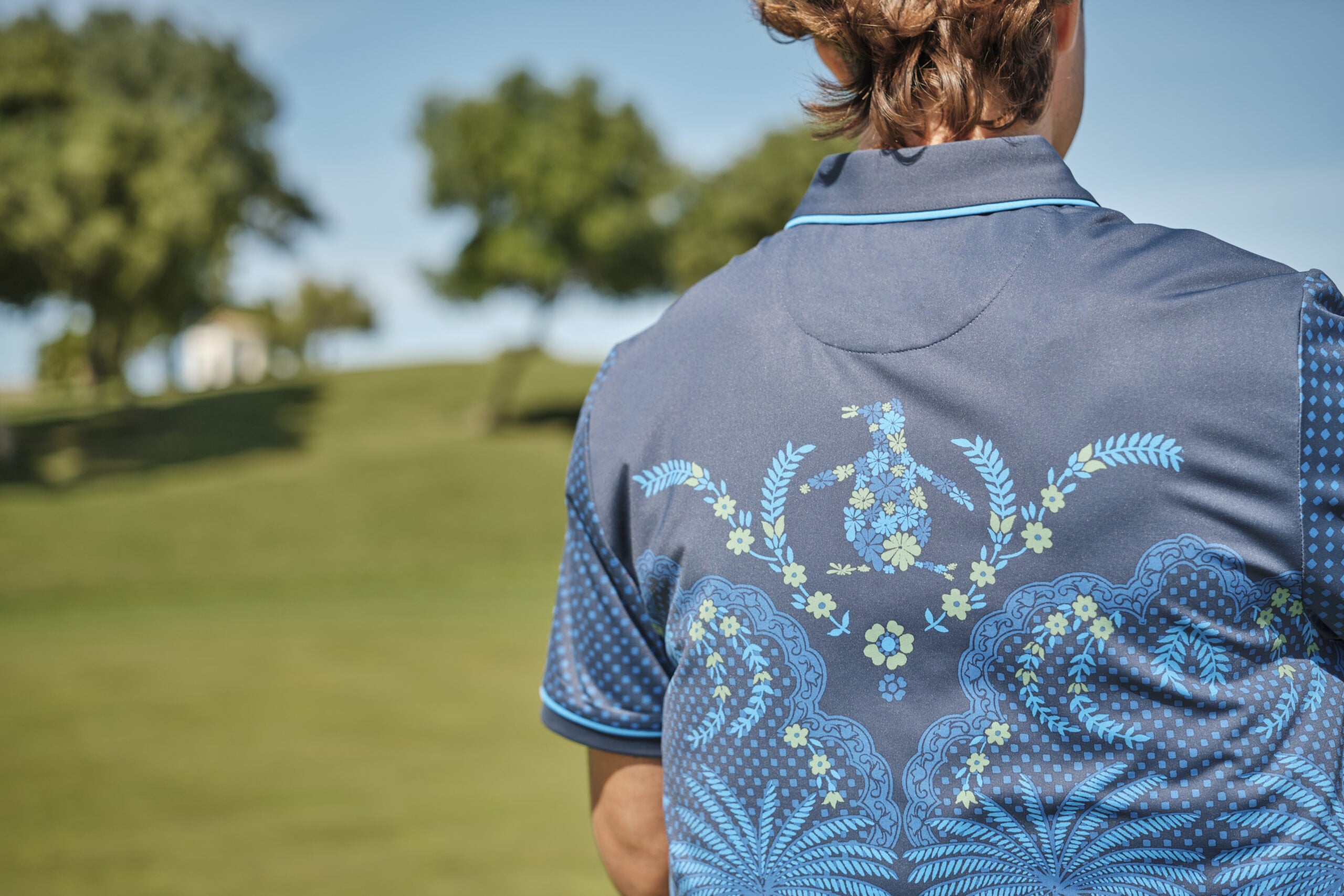 Original Penguin Novelty Graphic Print Polo Herren