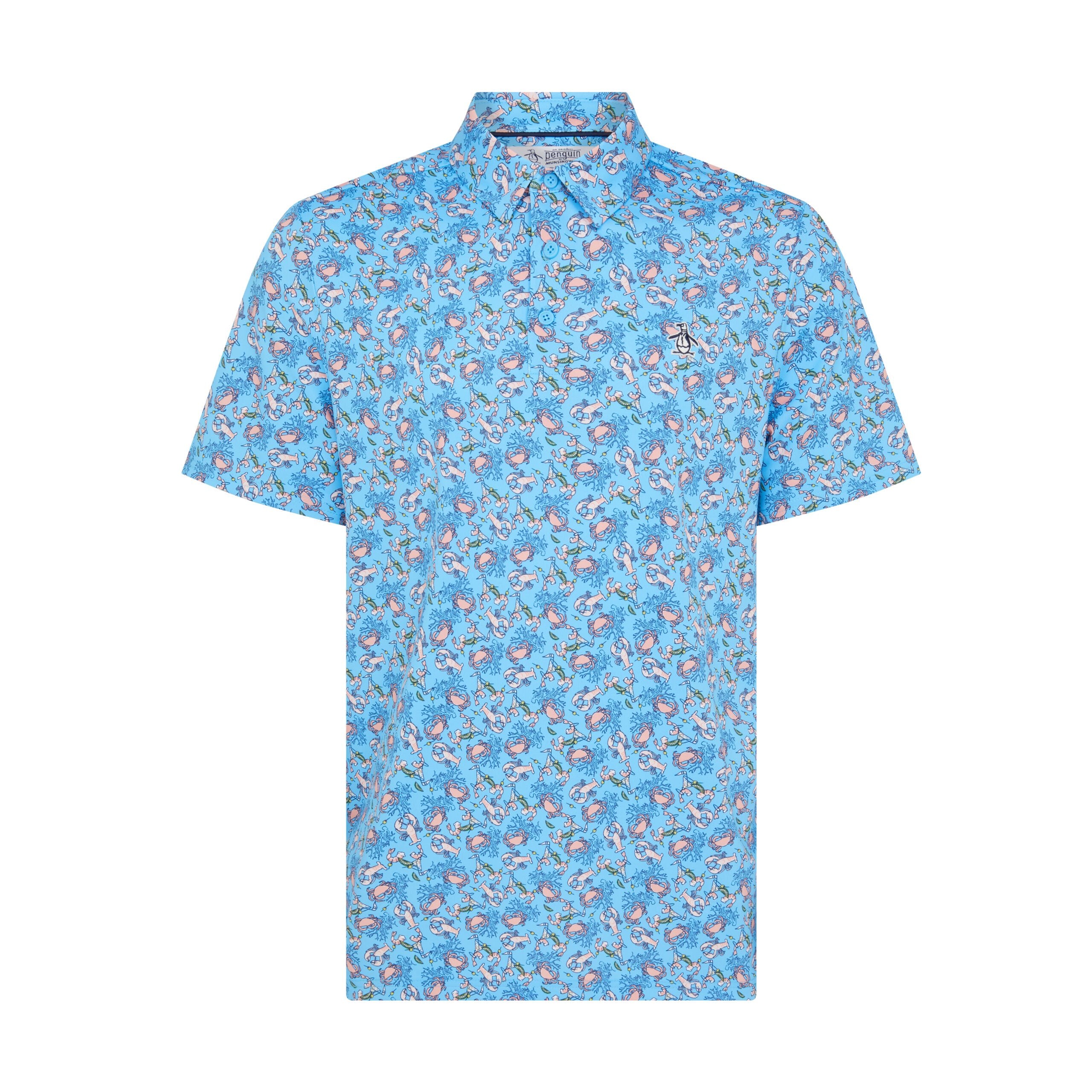 Original Penguin Pete N’ The Ocean Caddy Polo Herren L weiß