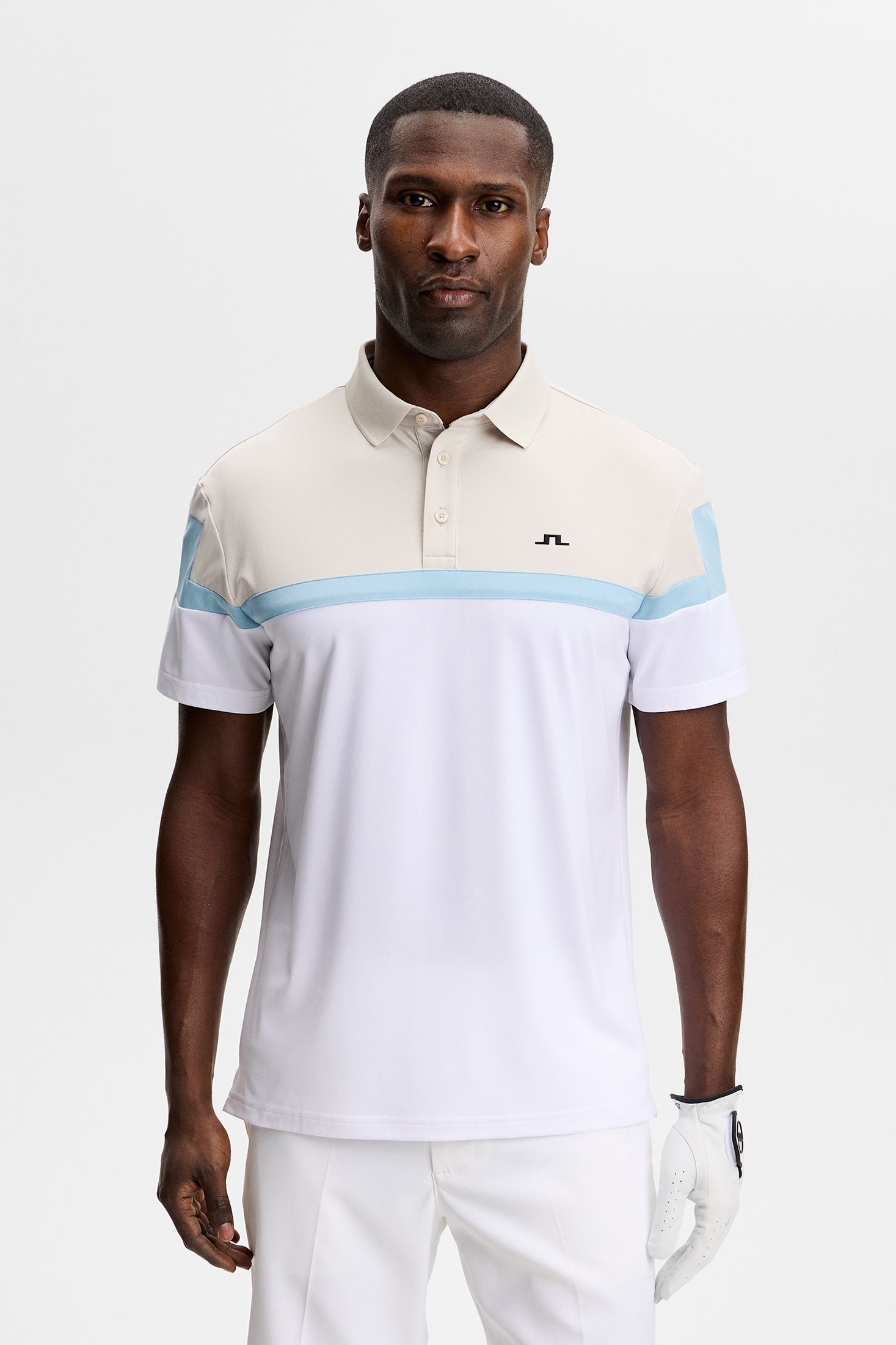 J.Lindeberg Emil Polo Men's L white L white