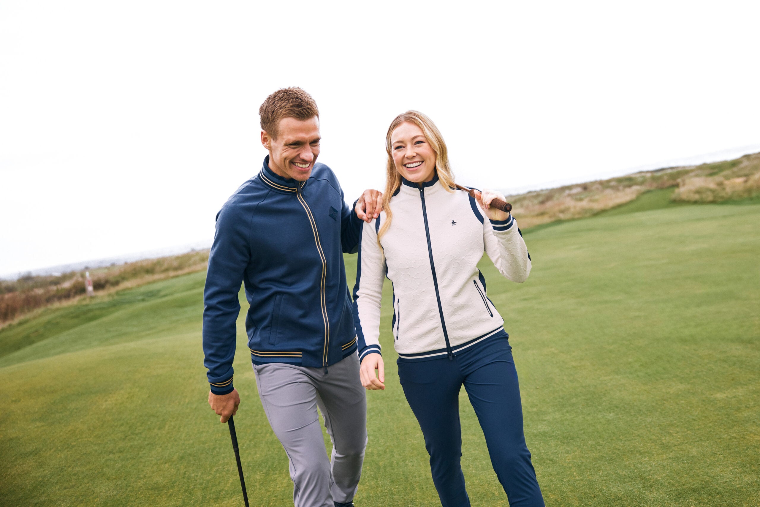 Original Penguin Knitted Track Jacke Herren