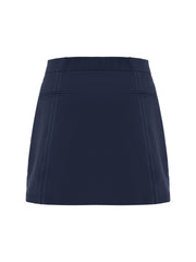 Original Penguin Golf 4" Pleated Short Women's L navy