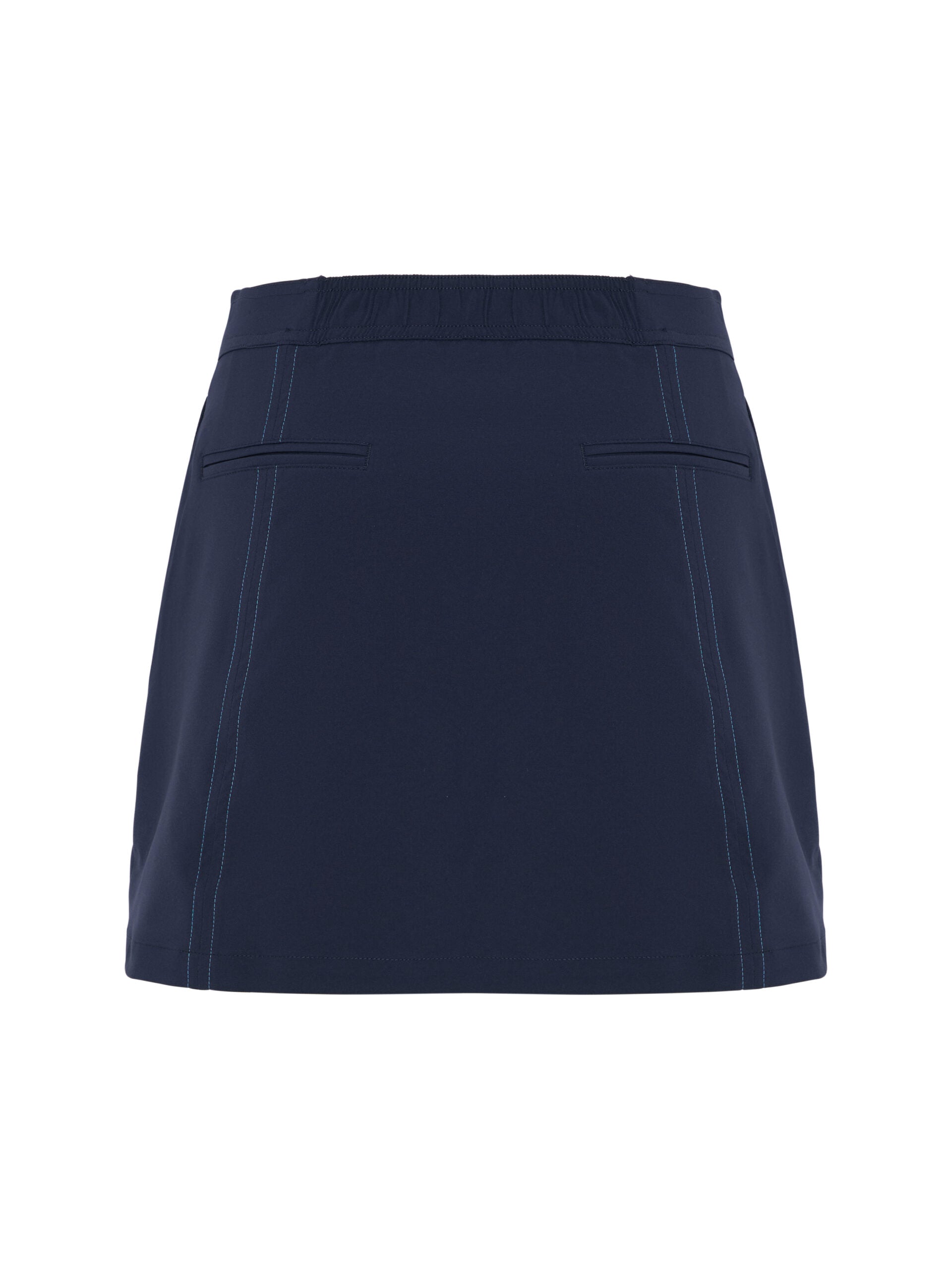 Original Penguin Golf 4" Pleated Short Women's L navy