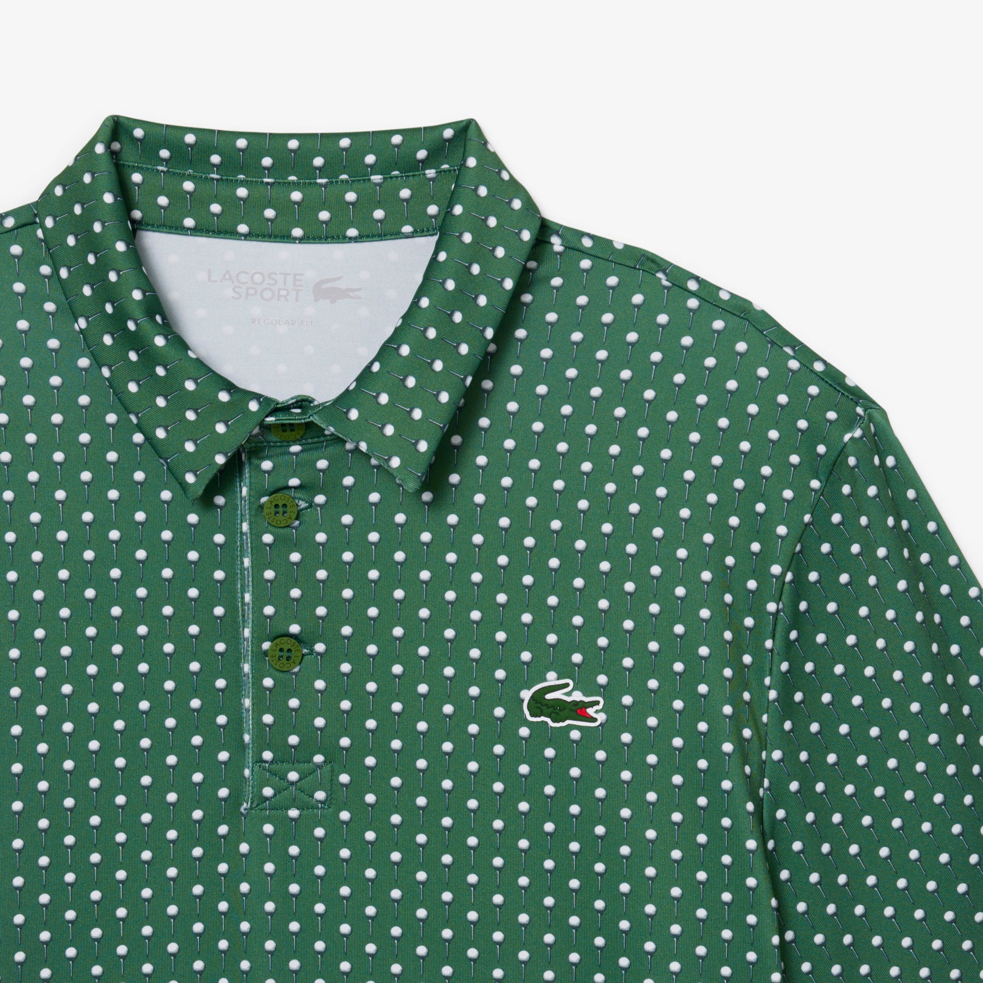 Lacoste Printed Polo Herren