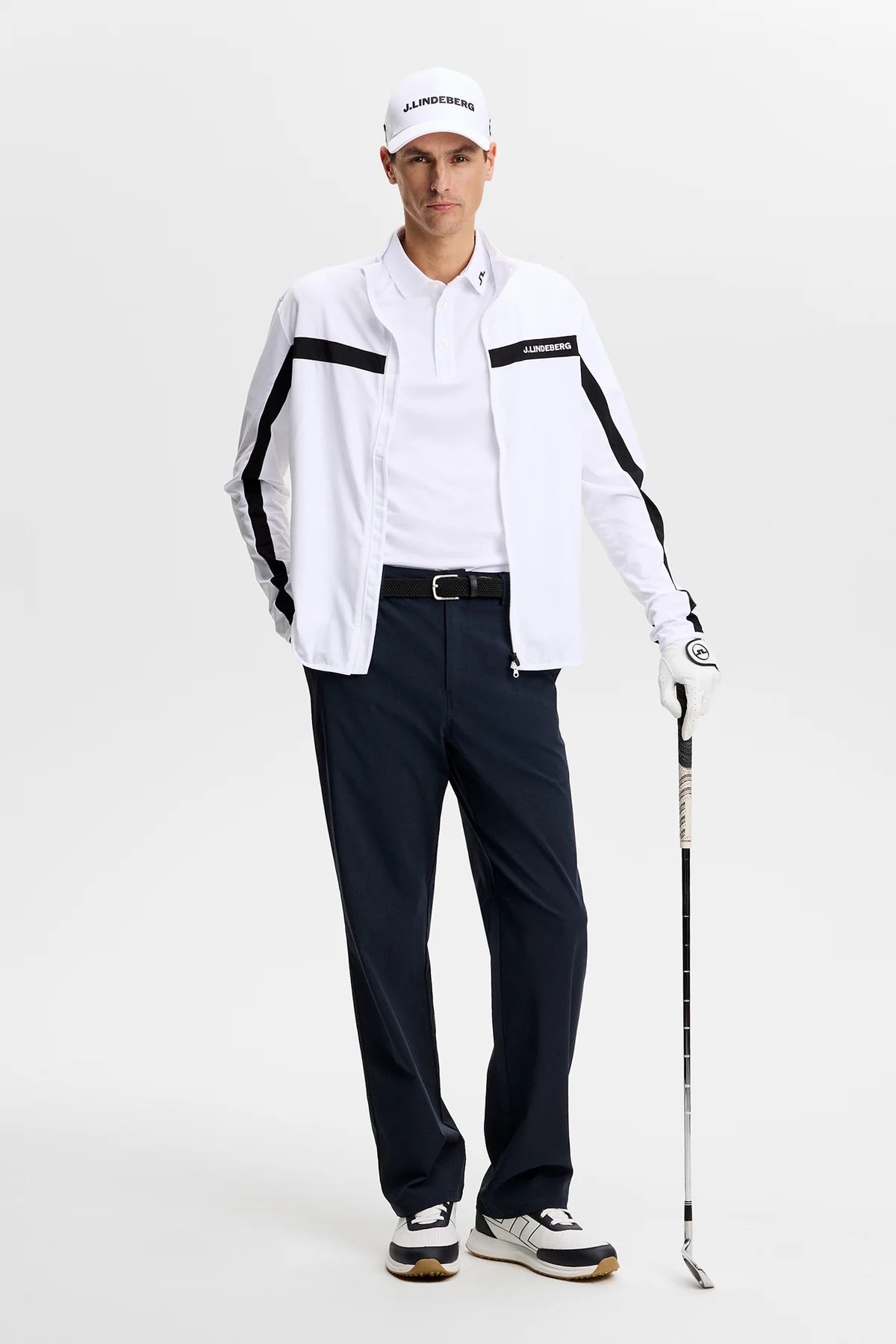 J.Lindeberg Tour Tech Polo Men L white L white