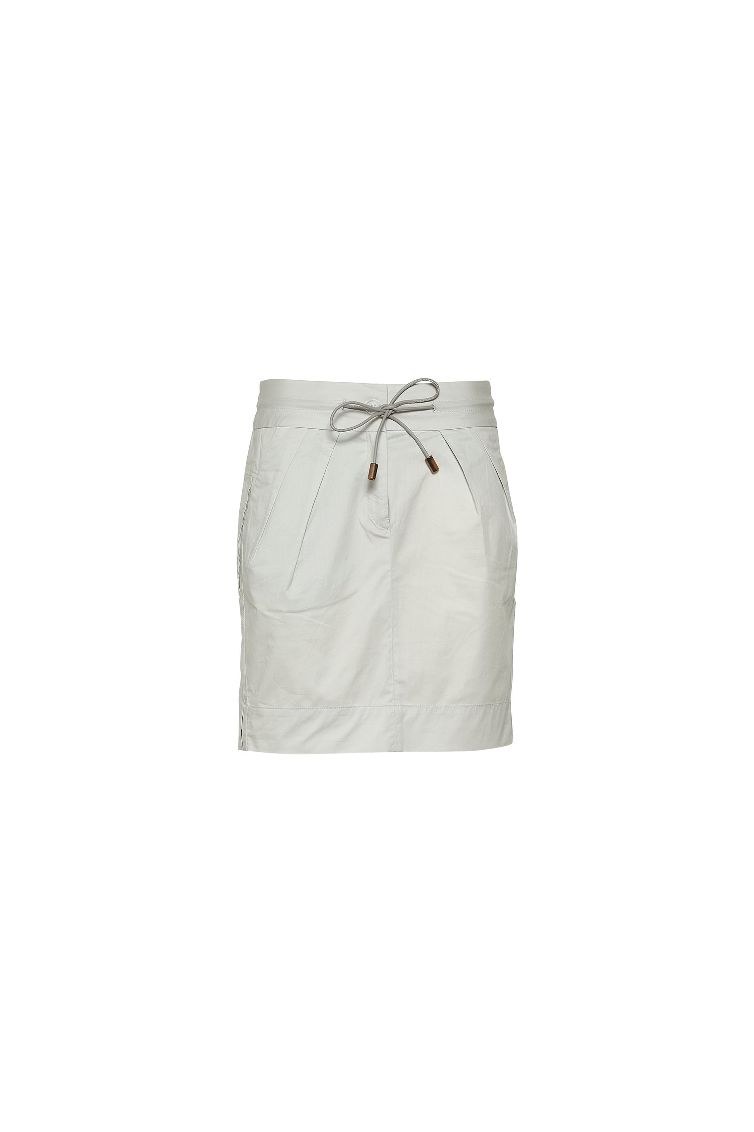 Spoon Pleat Explosion Poplin Skort Women