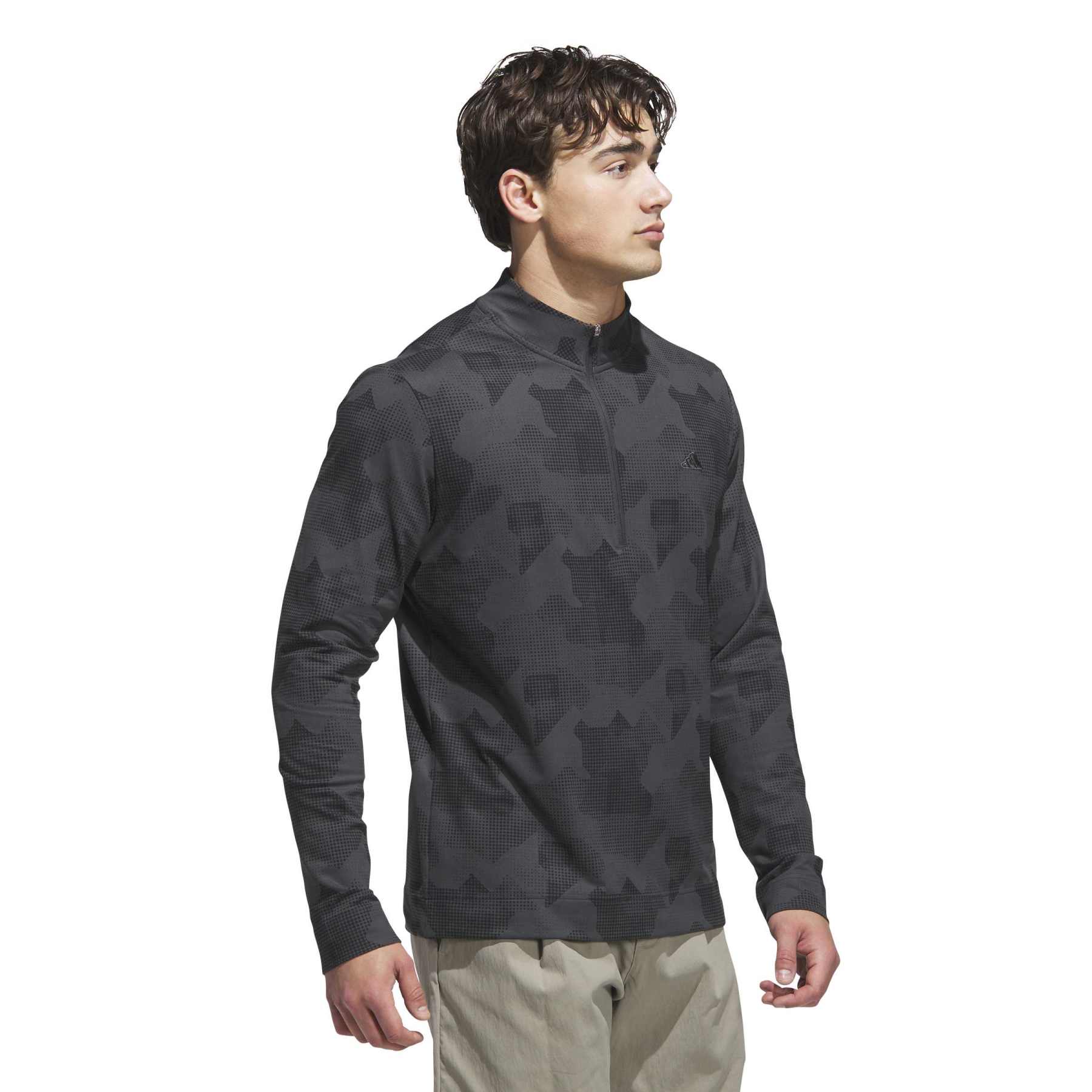 adidas Go-To Print 1/4-Zip Sweatshirt Herren