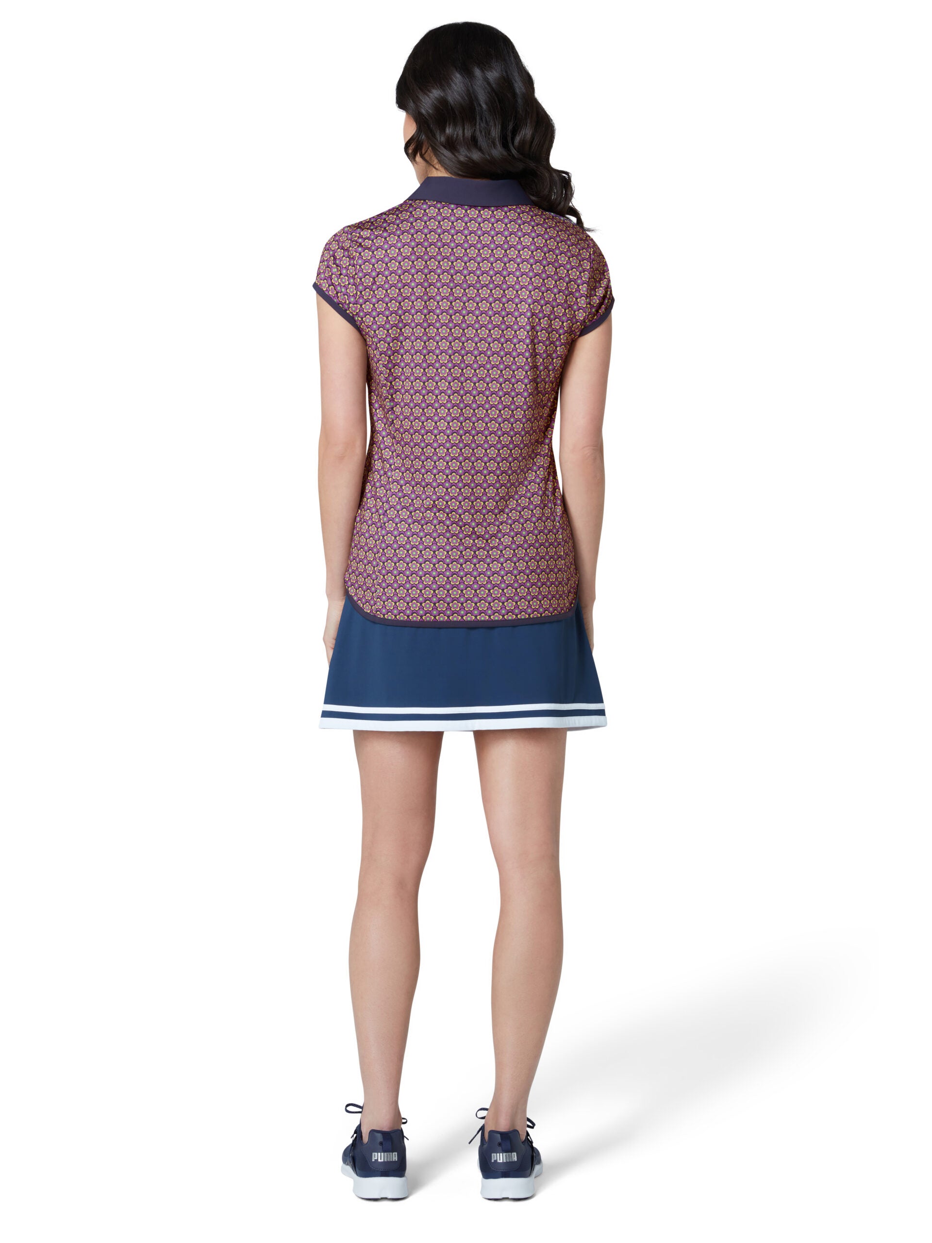 Original Penguin Women's Cap Sleeve Sweetheart Polo