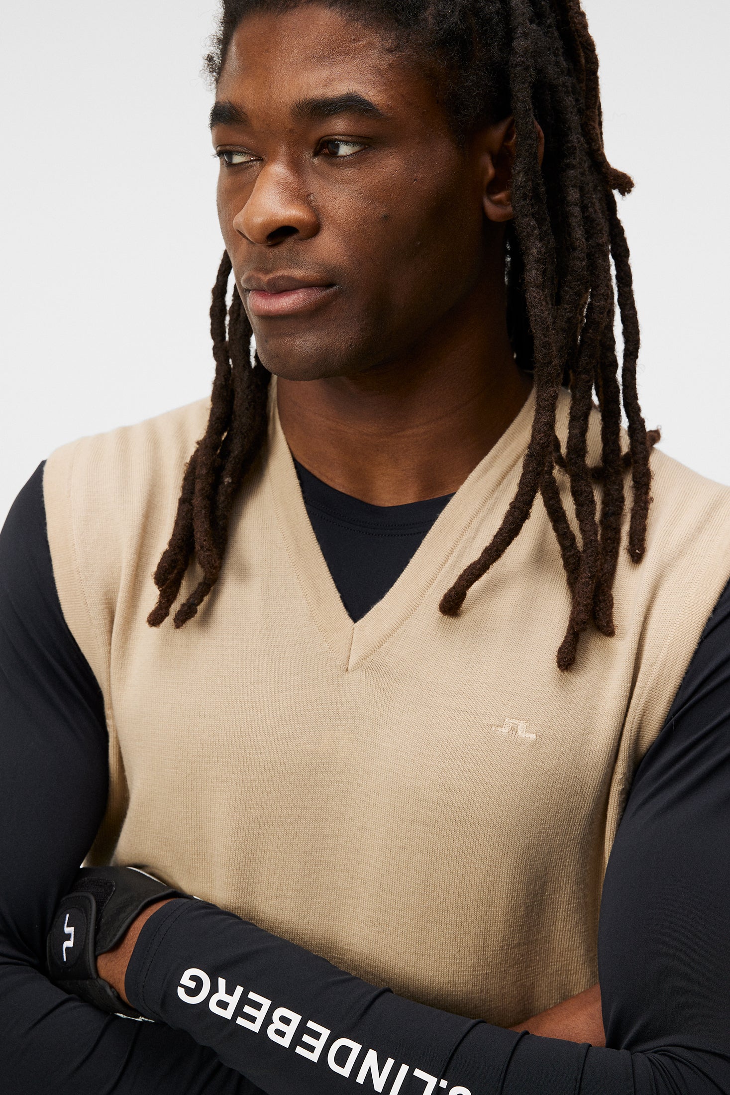 J.Lindeberg Liam Strickpullunder Herren