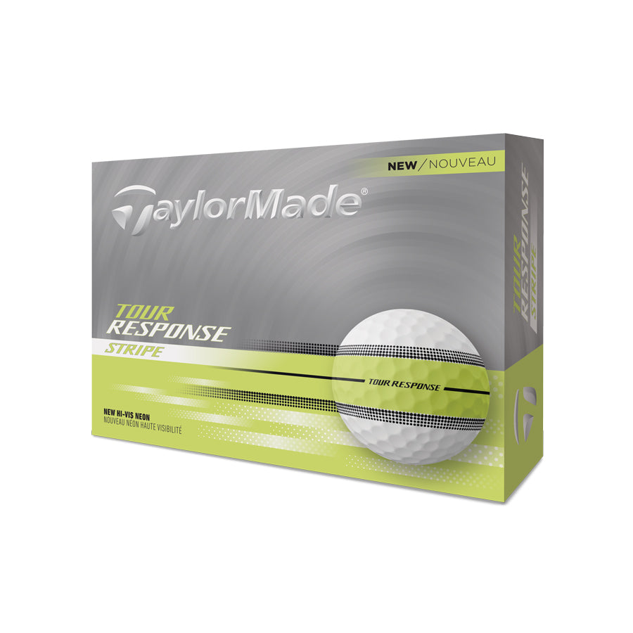 TaylorMade TourResponse Stripe 2025 Golf Balls 12-Pack